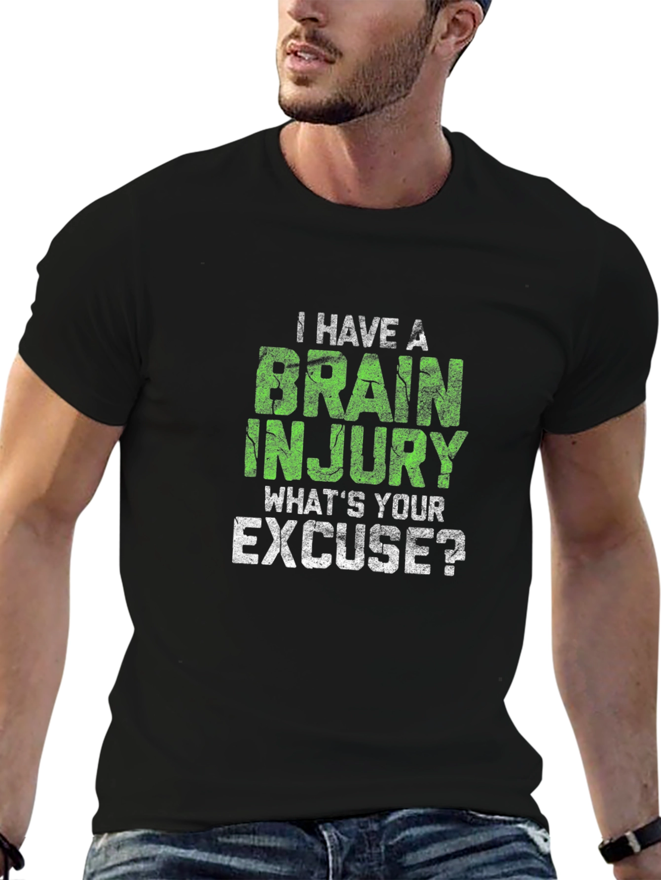 Brain Injury Humor Graphic Tee