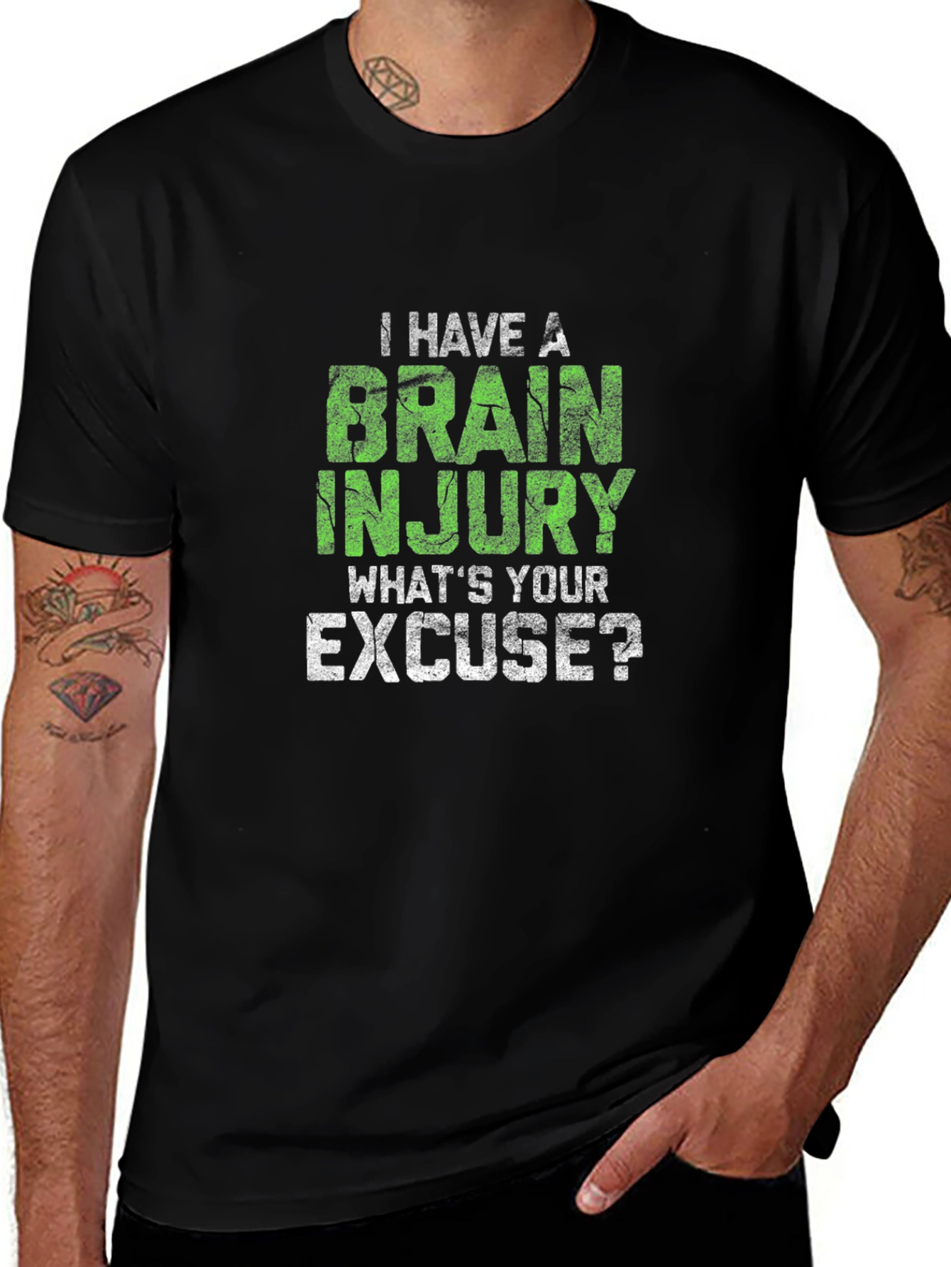 Brain Injury Humor Graphic Tee