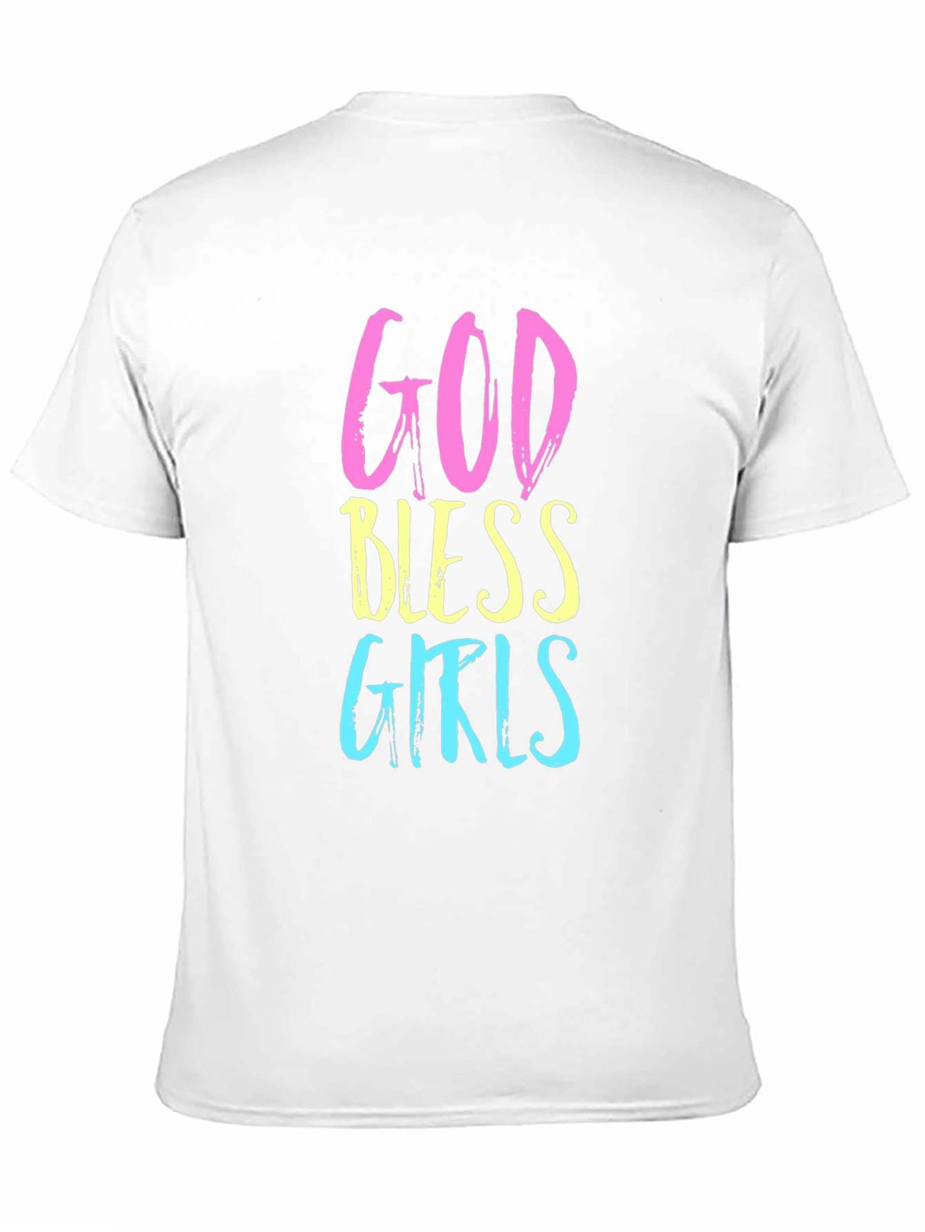 God Bless Girls Graphic Tee - Black