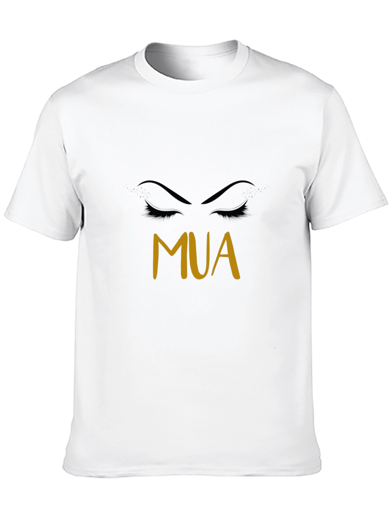 MUA Eye Design Black T-Shirt