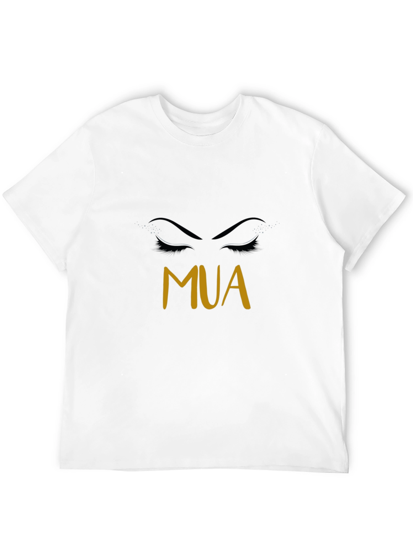 MUA Eye Design Black T-Shirt