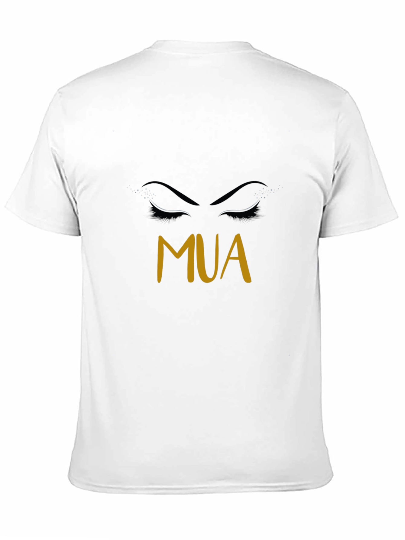MUA Eye Design Black T-Shirt