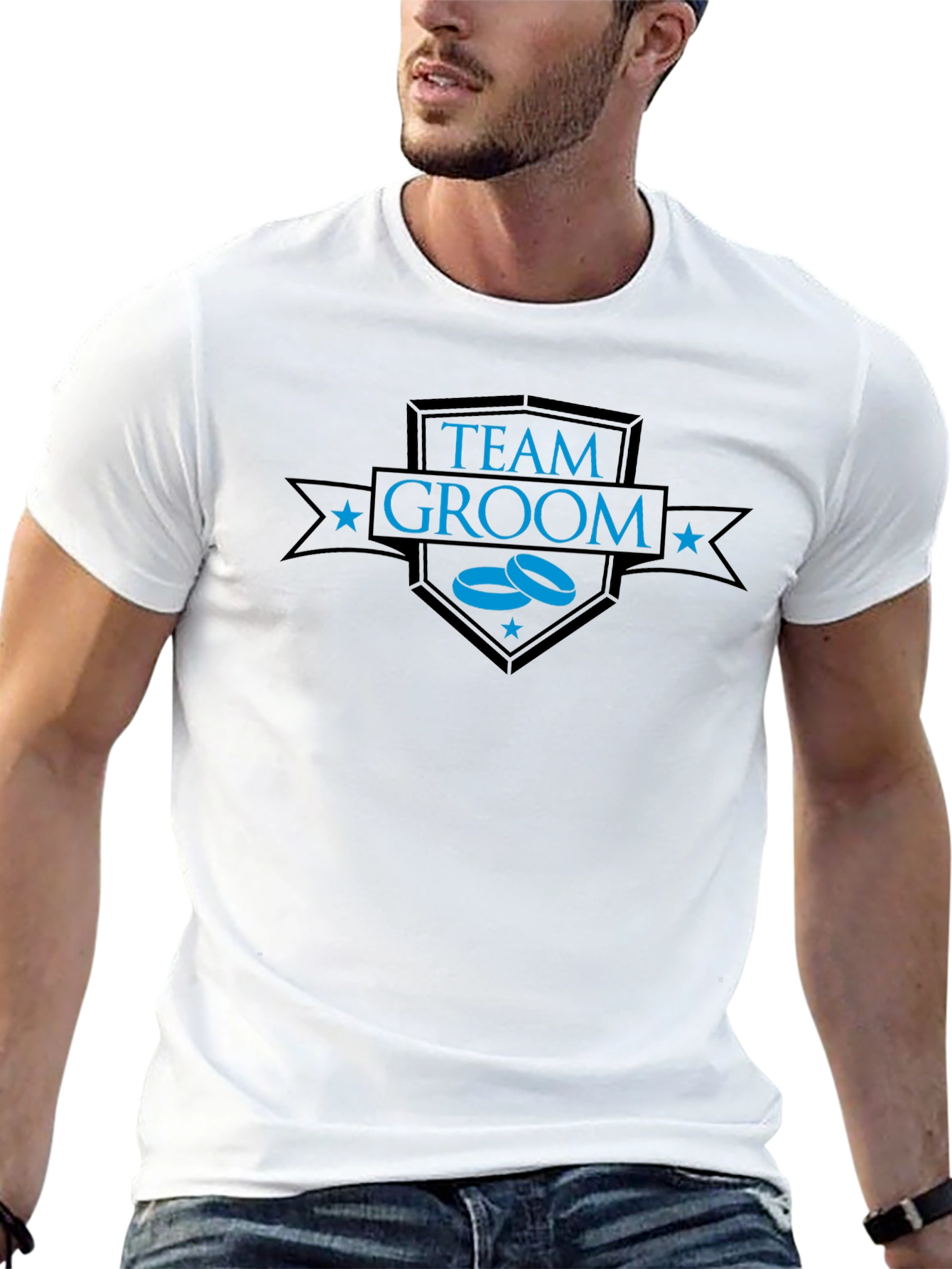Team Groom T-Shirt - Black