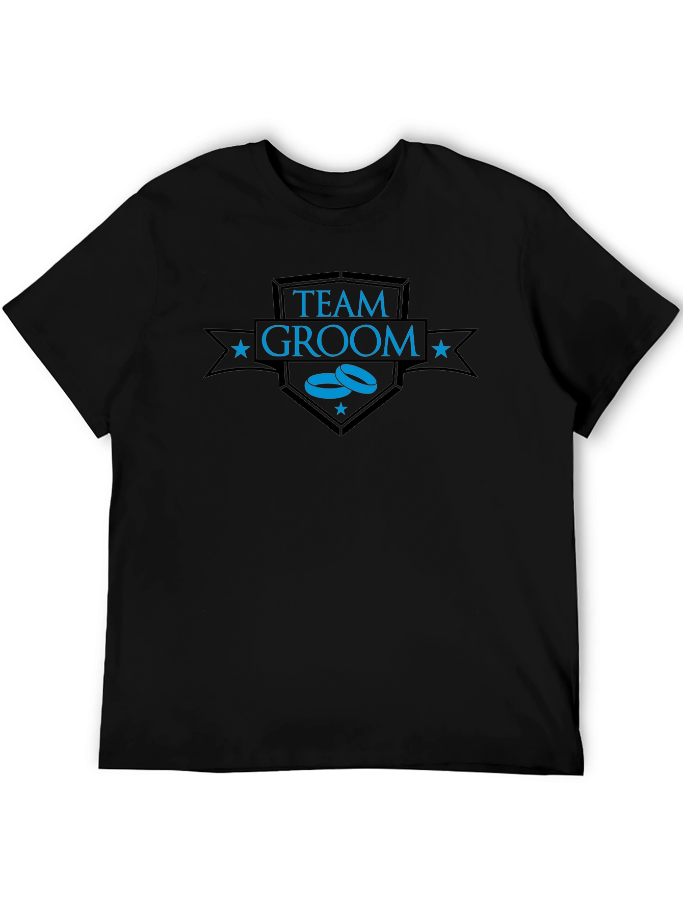 Team Groom T-Shirt - Black