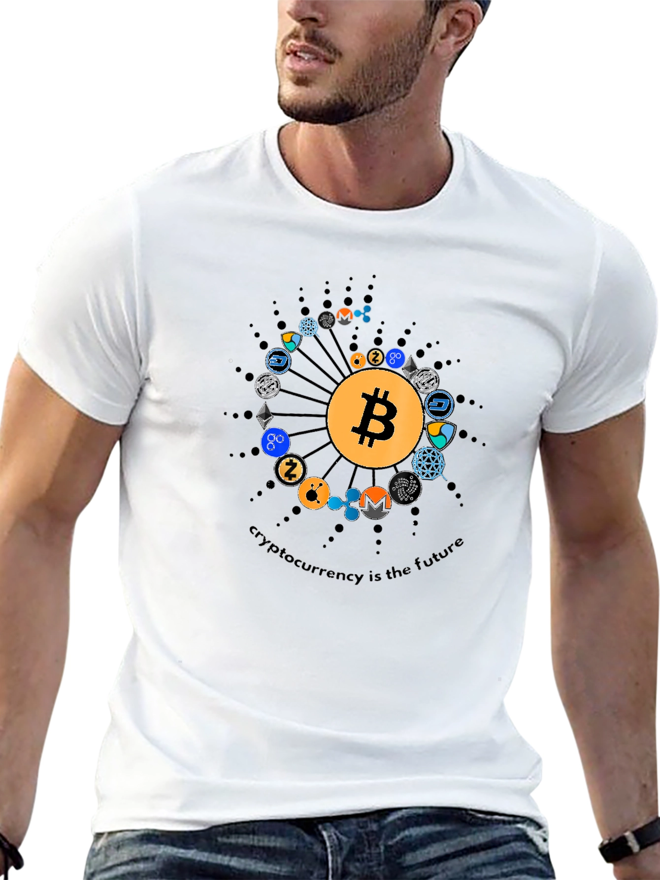 Cryptocurrency Future Graphic T-Shirt
