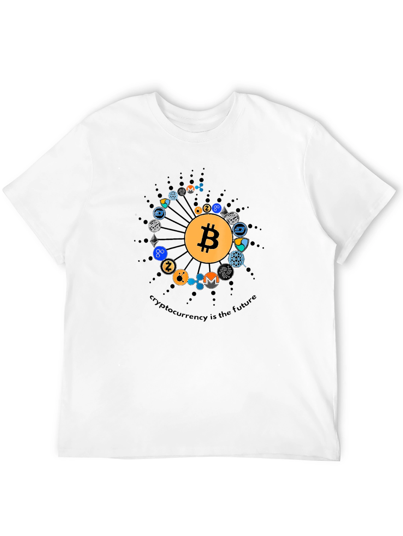 Cryptocurrency Future Graphic T-Shirt
