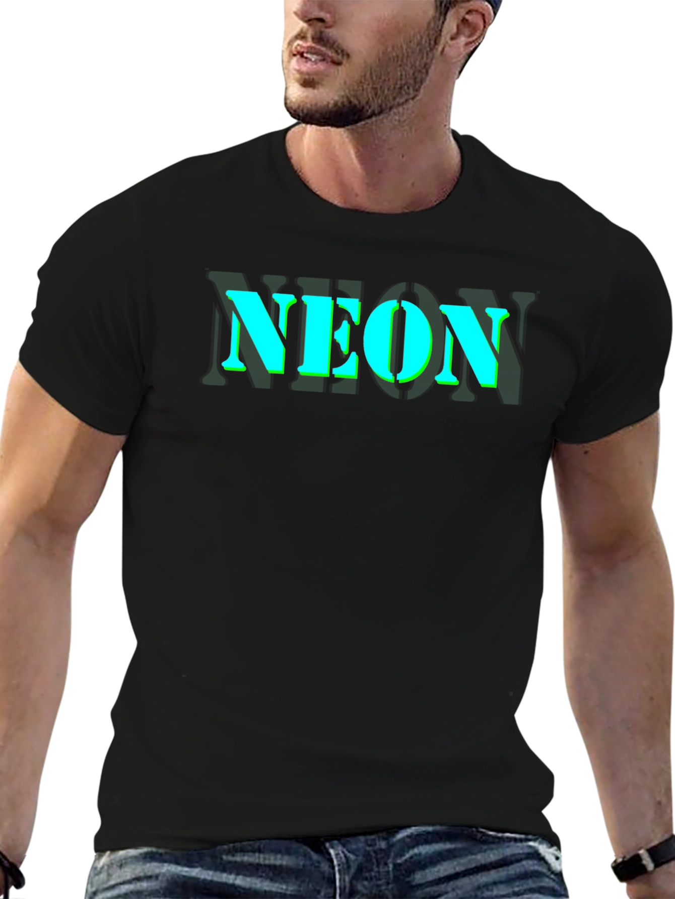 Neon Graphic Tee - Mens Short Sleeve