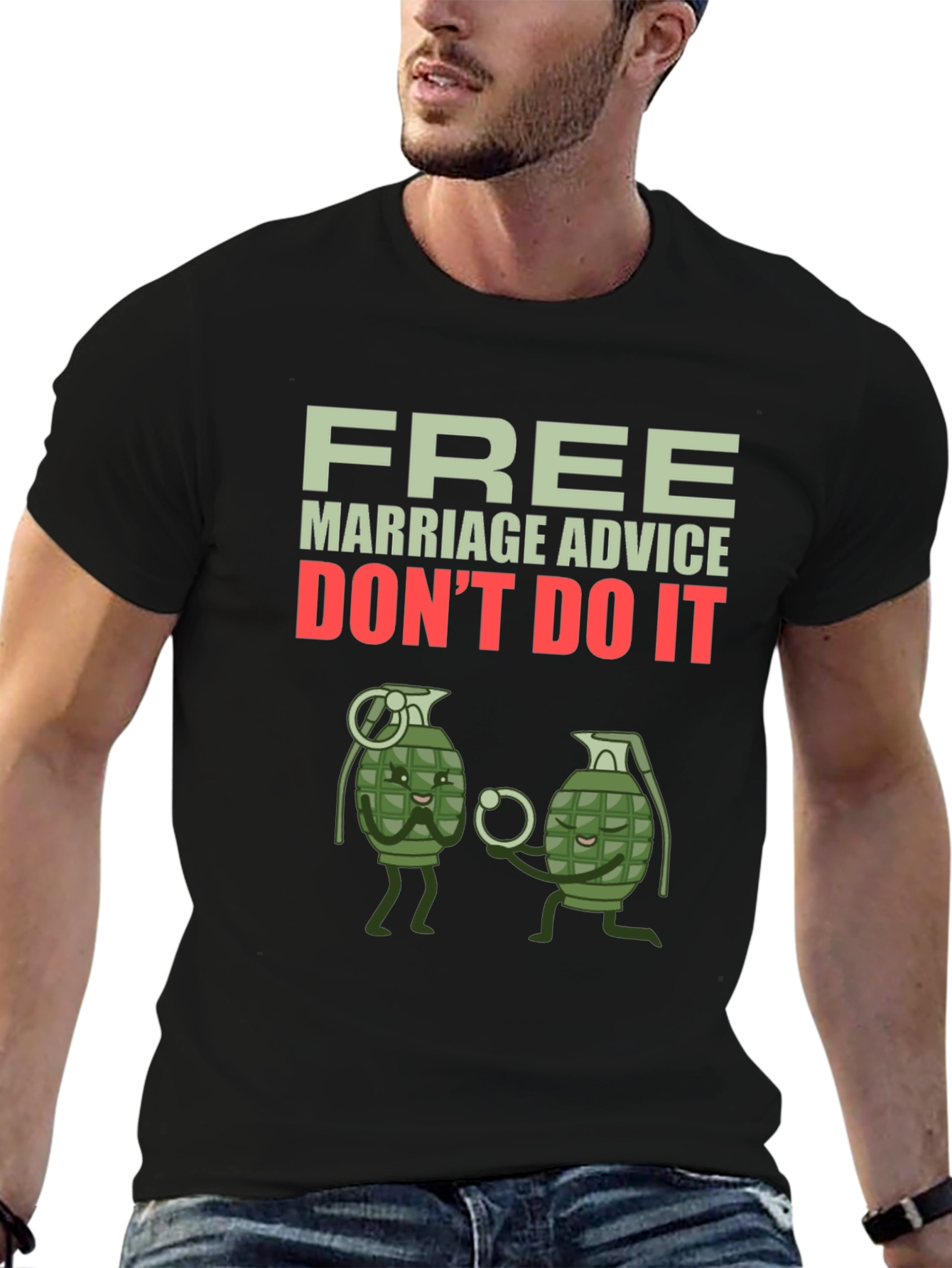 Free Marriage Advice T-Shirt