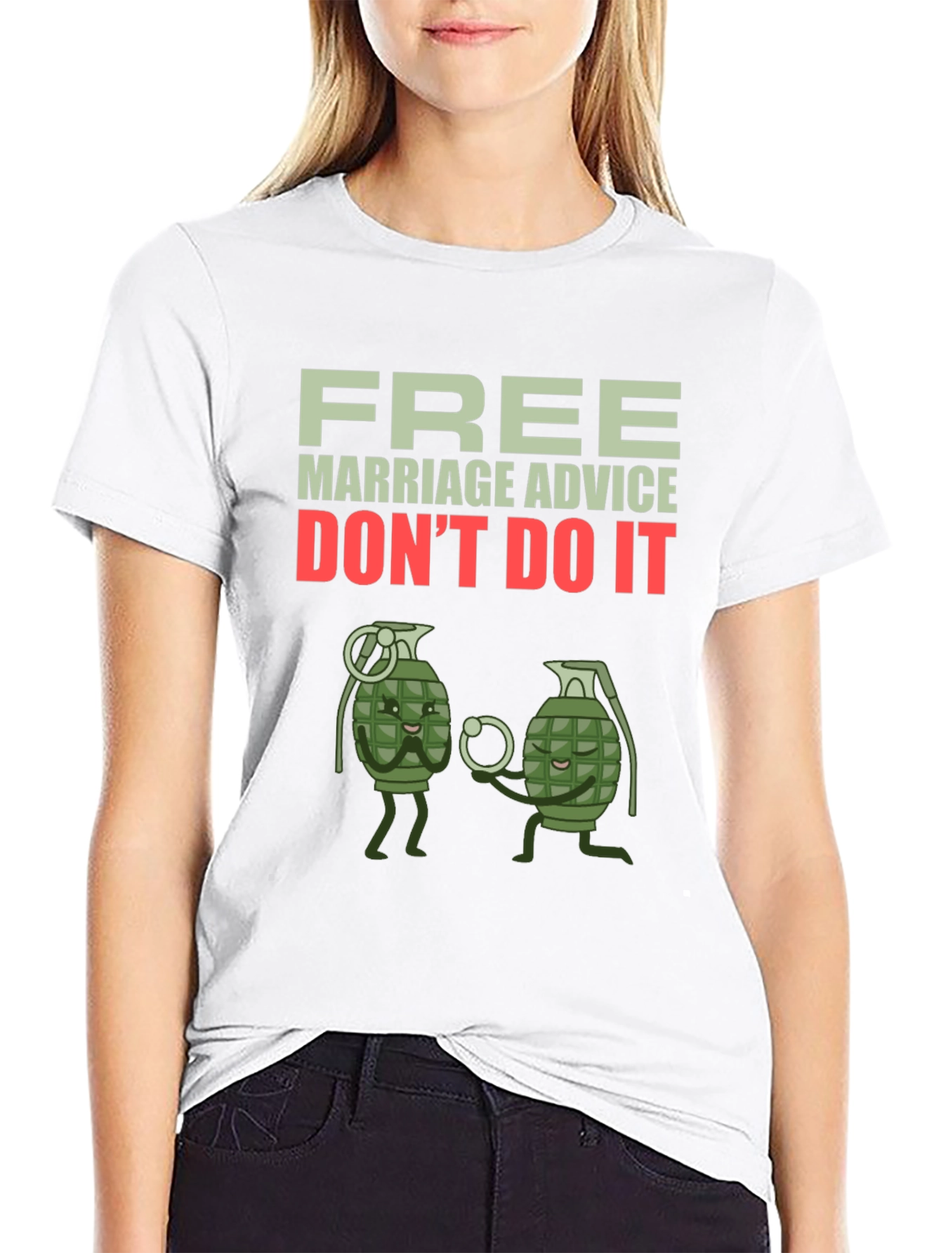 Free Marriage Advice T-Shirt