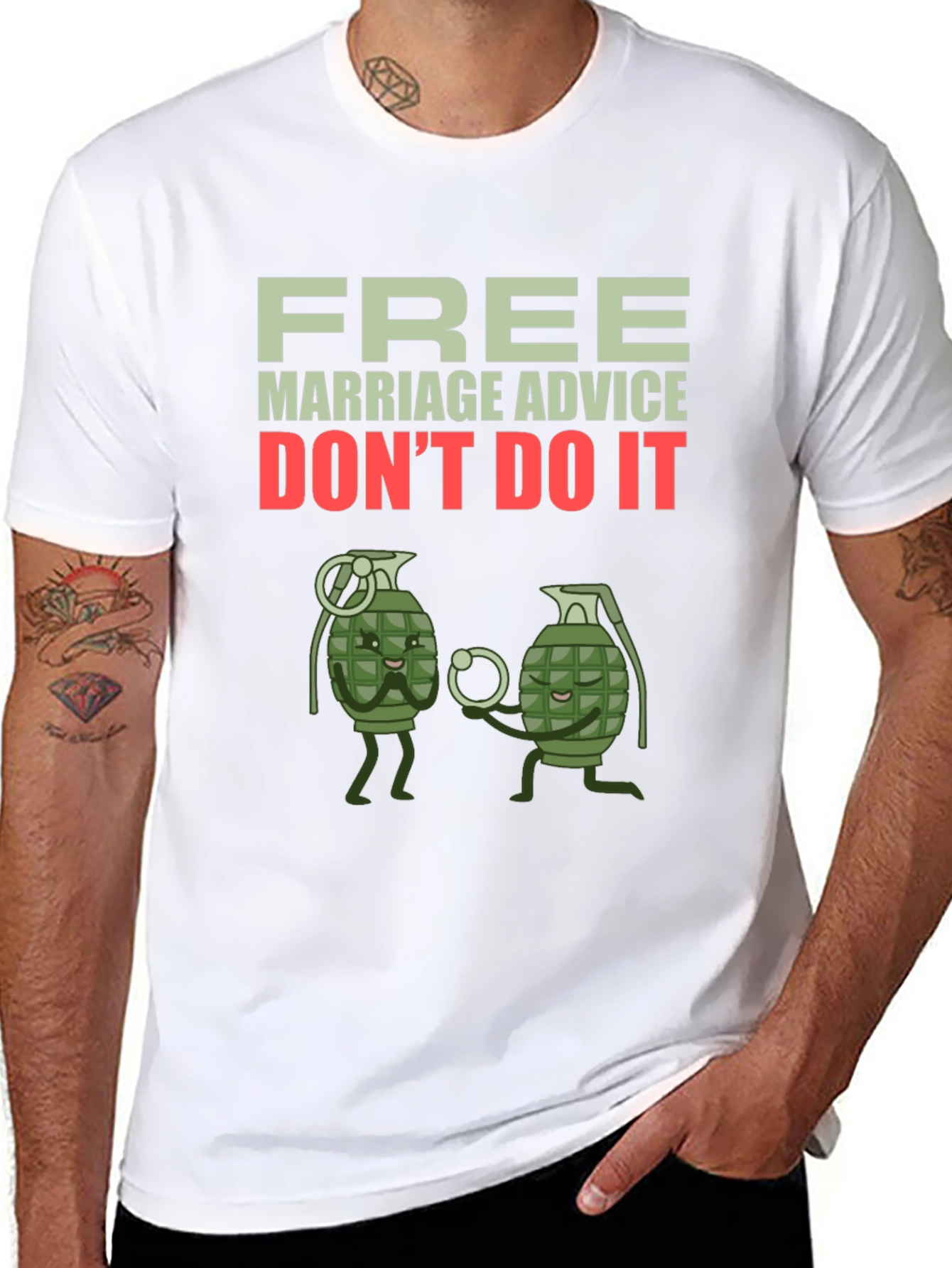 Free Marriage Advice T-Shirt