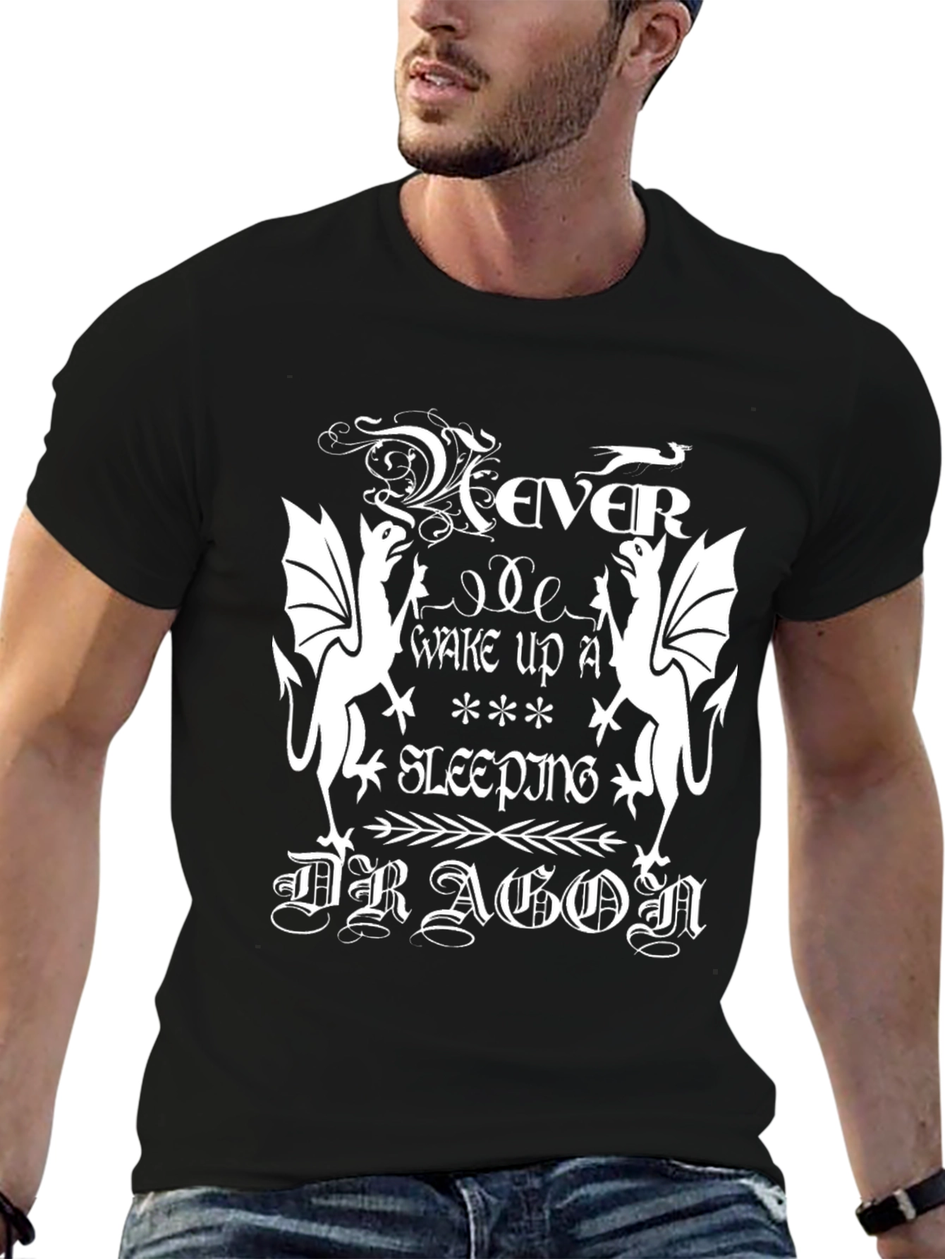 Never Wake a Sleeping Dragon Graphic T-Shirt