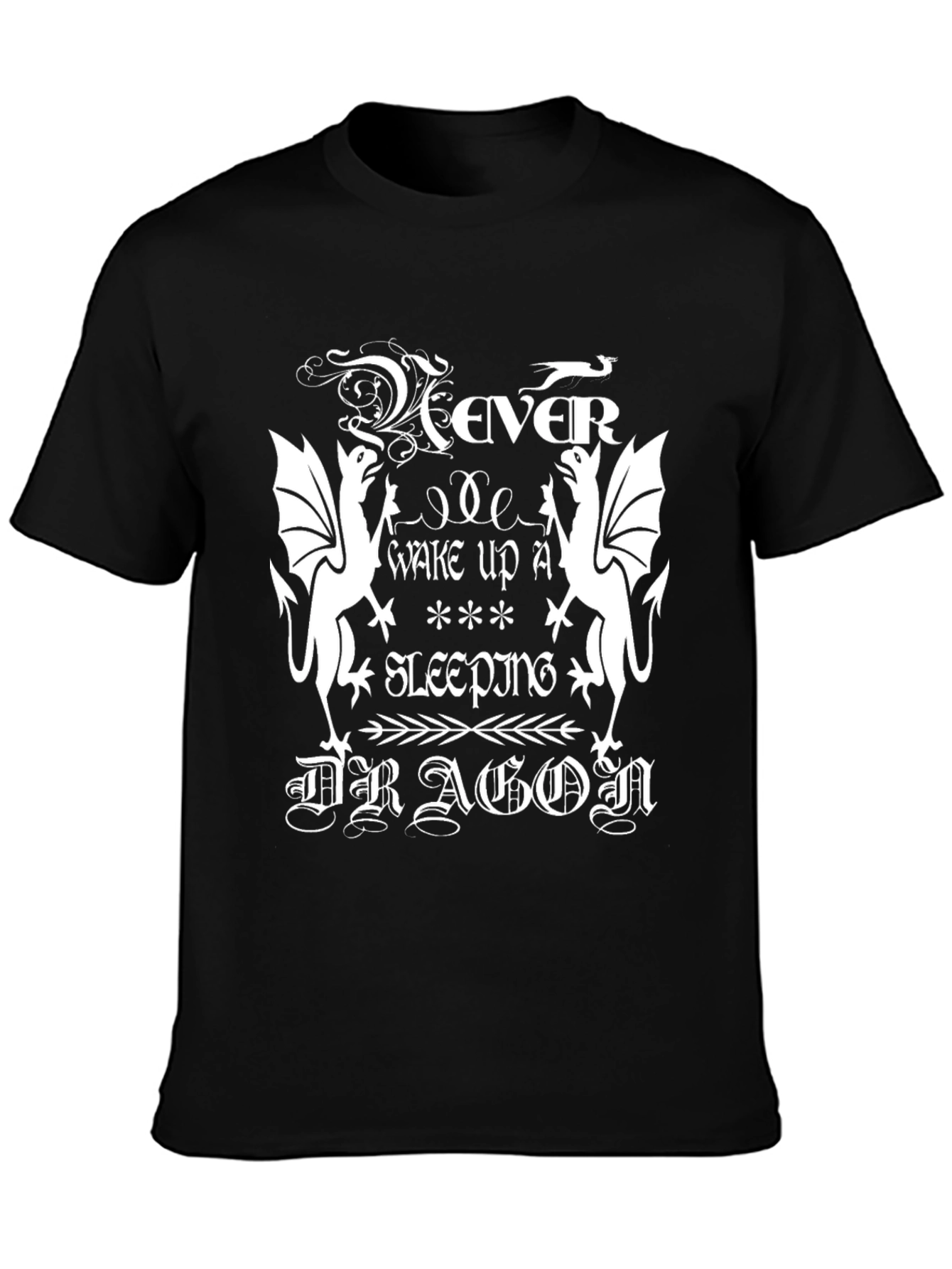 Never Wake a Sleeping Dragon Graphic T-Shirt