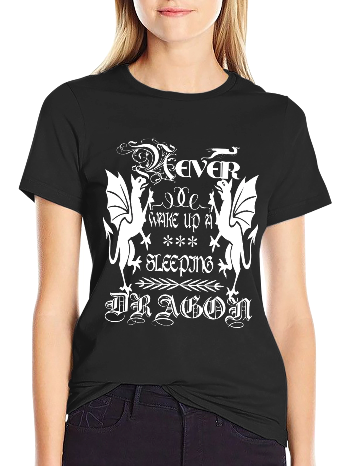 Never Wake a Sleeping Dragon Graphic T-Shirt