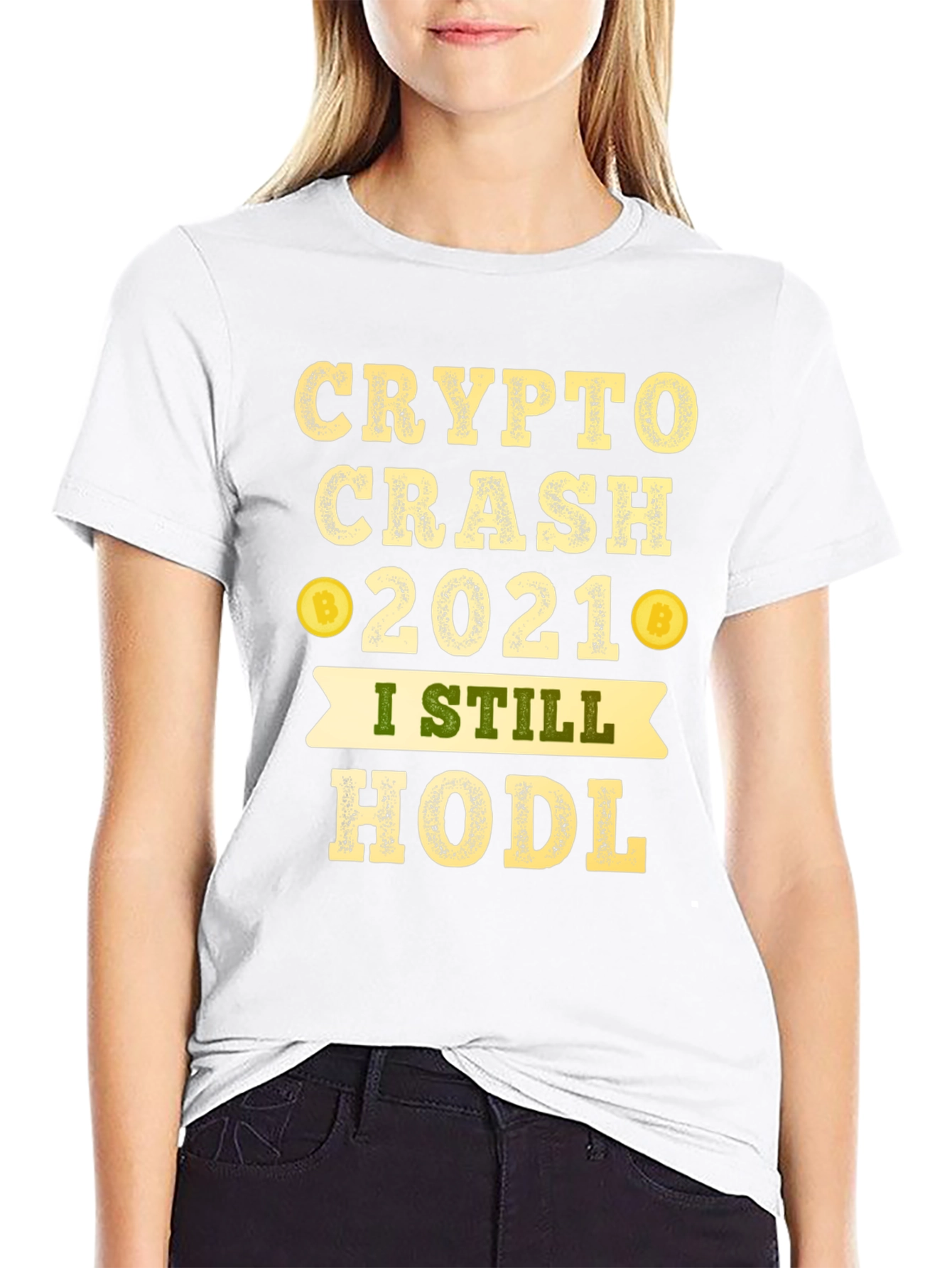 Crypto Crash 2021 I Still HODL T-Shirt