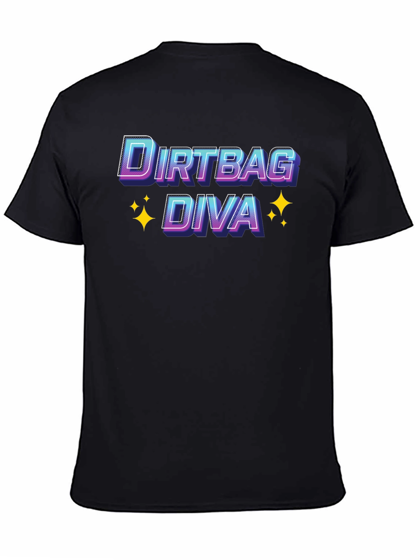 Dirtbag Diva T-Shirt - Novelty Graphic Tee