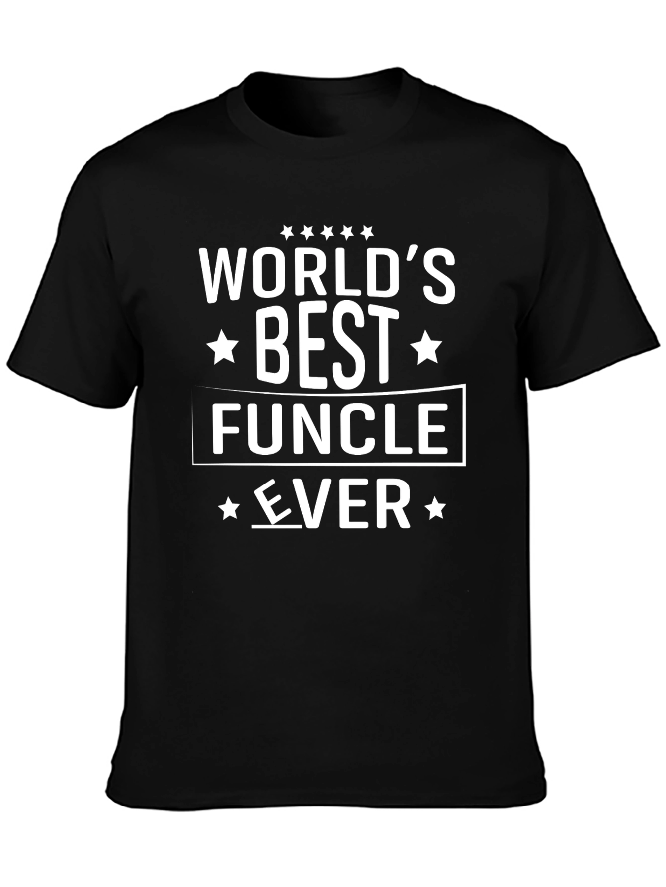 Worlds Best Funcle Ever Funny Uncle T-Shirt