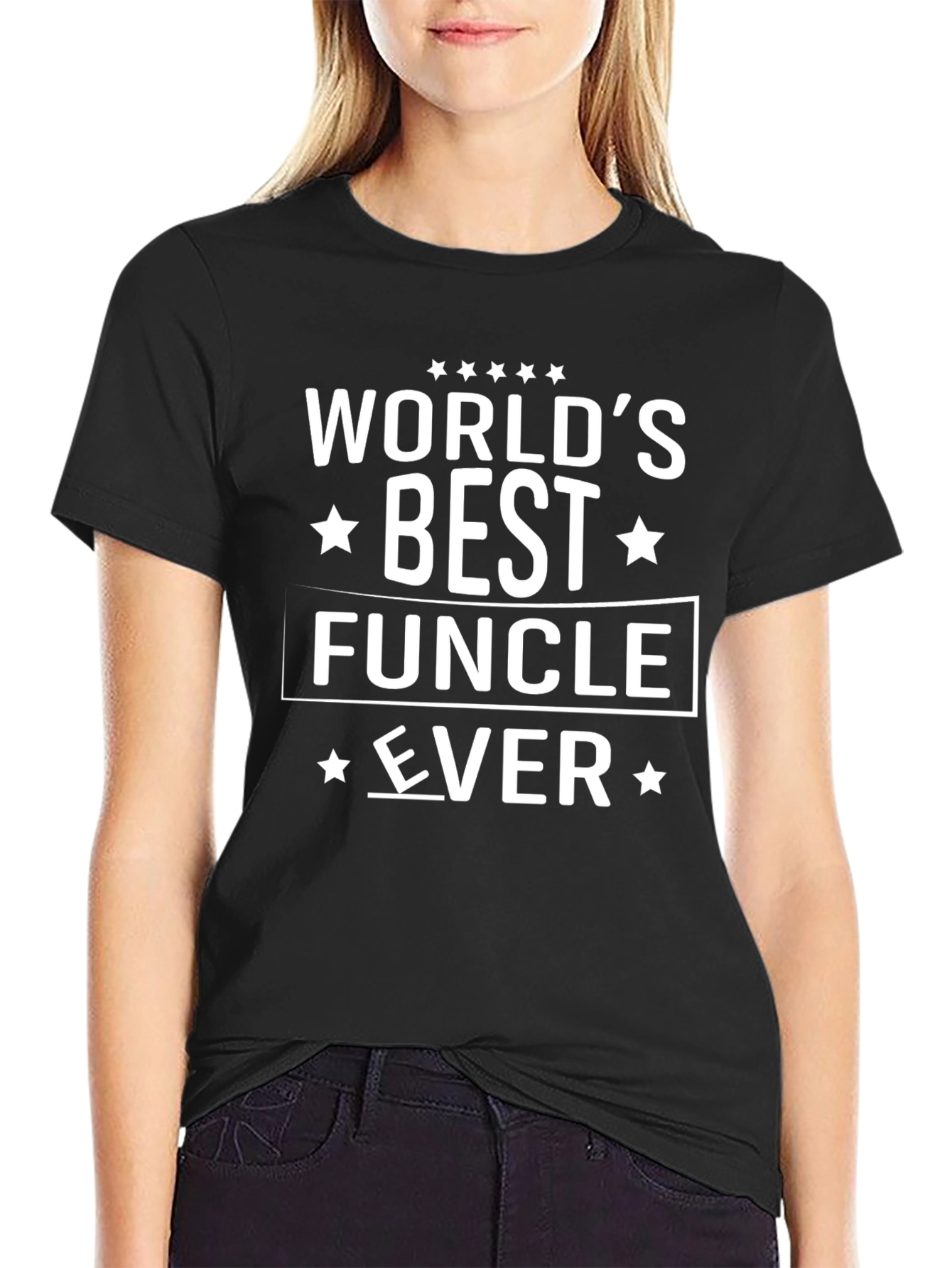 Worlds Best Funcle Ever Funny Uncle T-Shirt