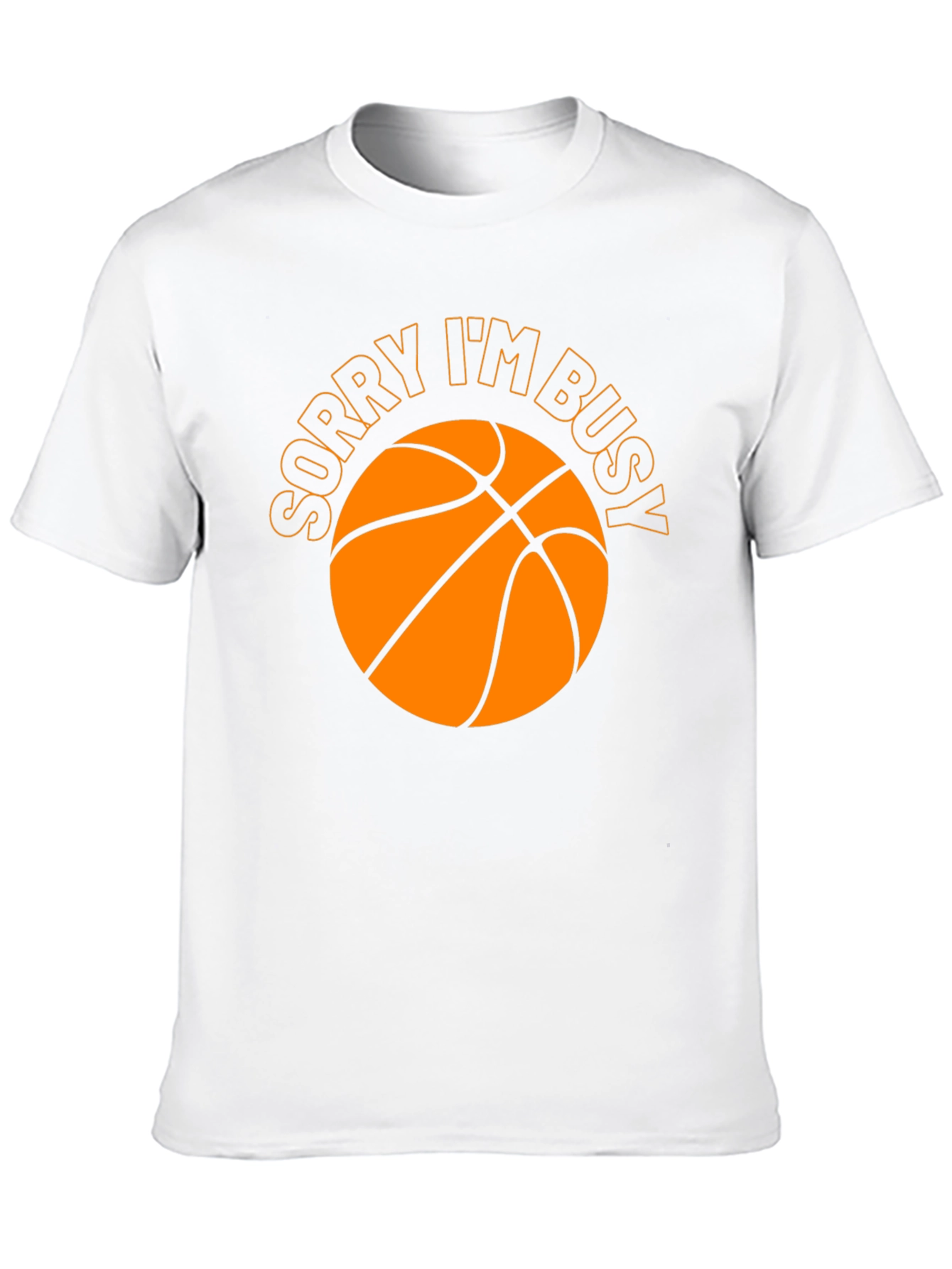Sorry Im Busy Basketball Graphic Tee