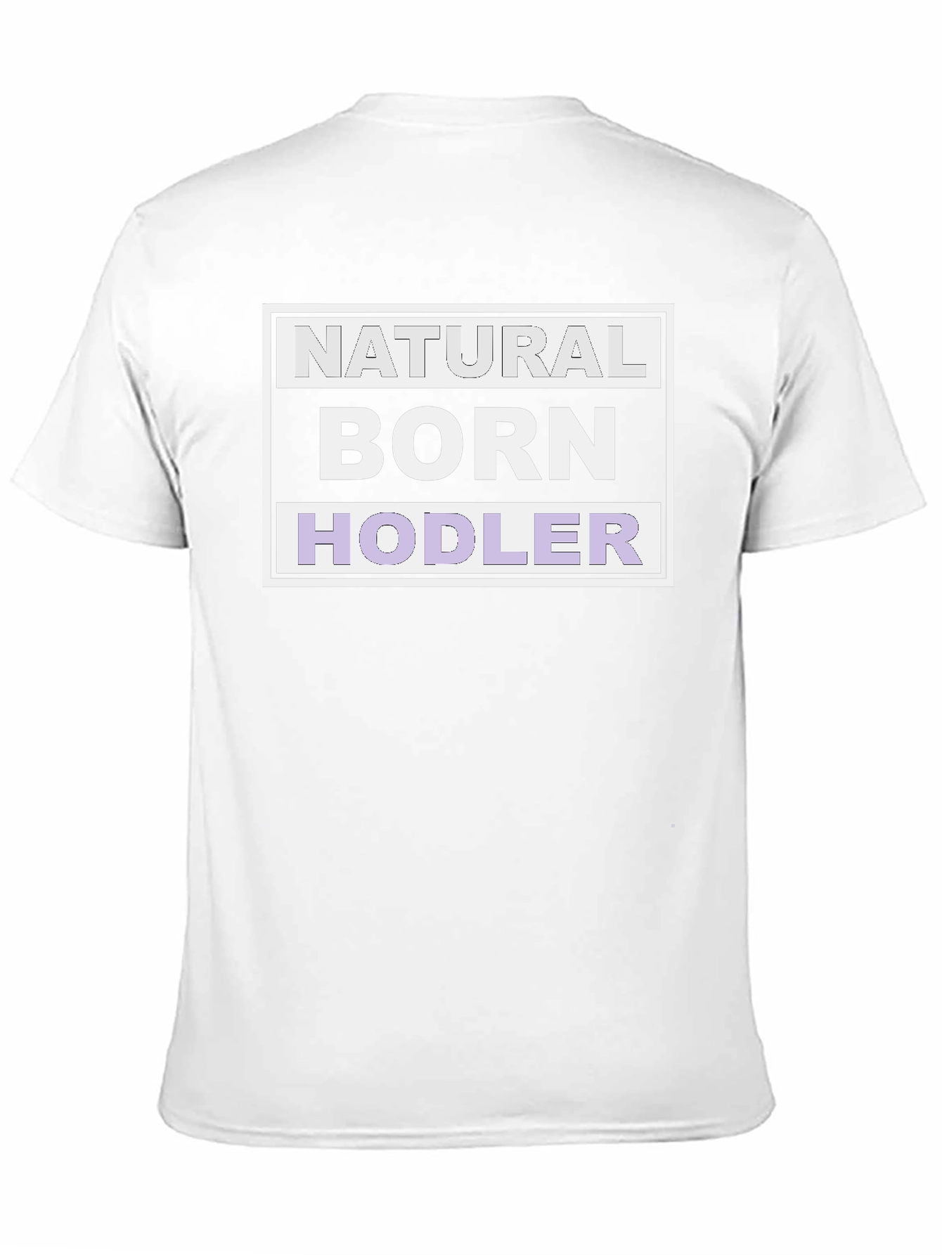 Natural Born Hodler Graphic Tee - Crypto Enthusiast