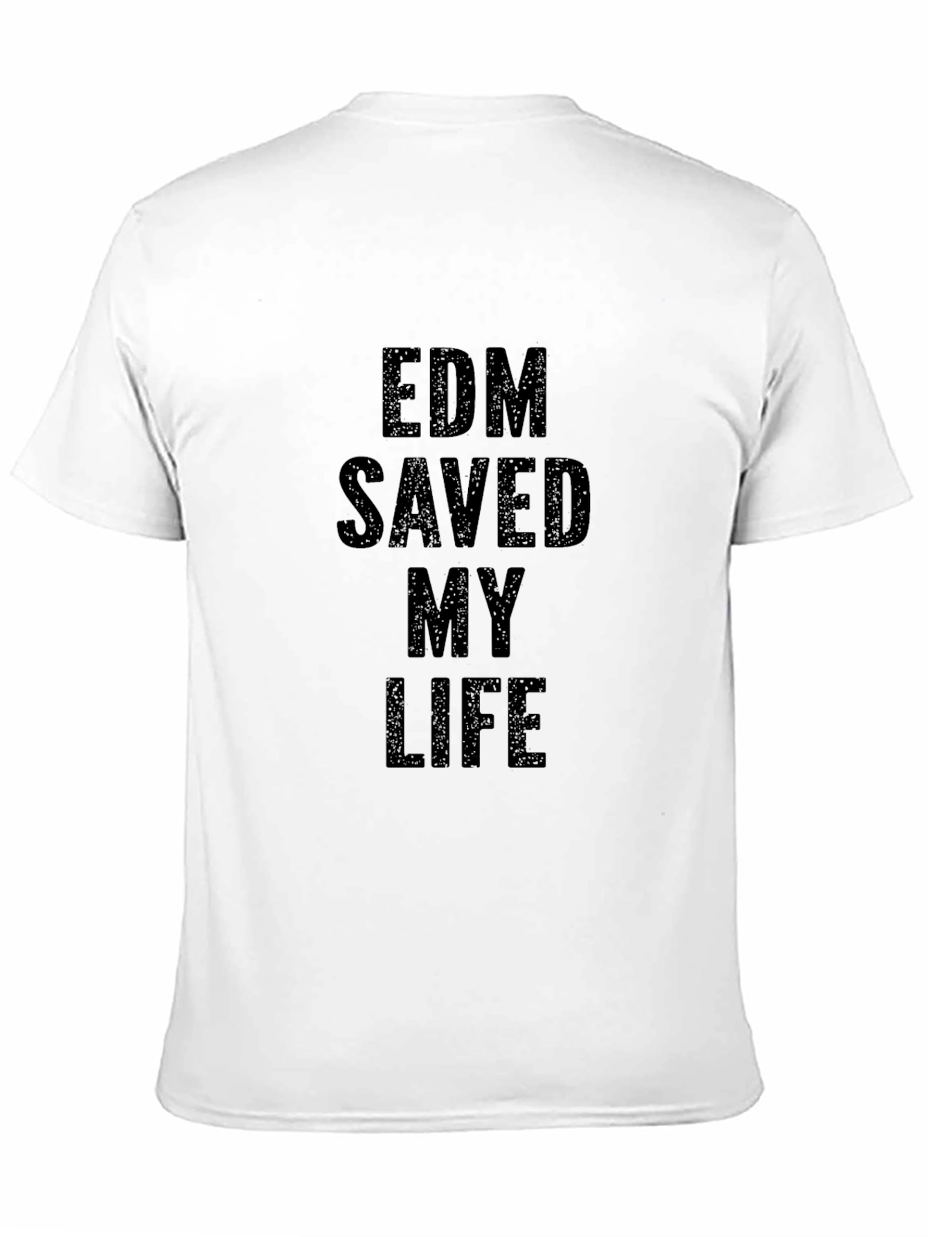 EDM Saved My Life - Black T-Shirt