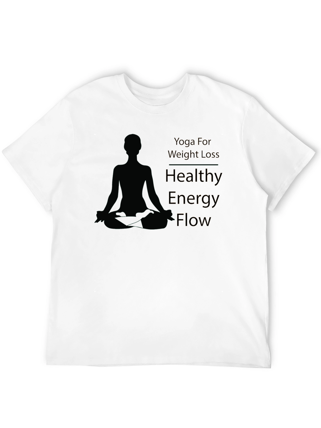 Yoga Weight Loss T-Shirt - Healthy Energy Flow
