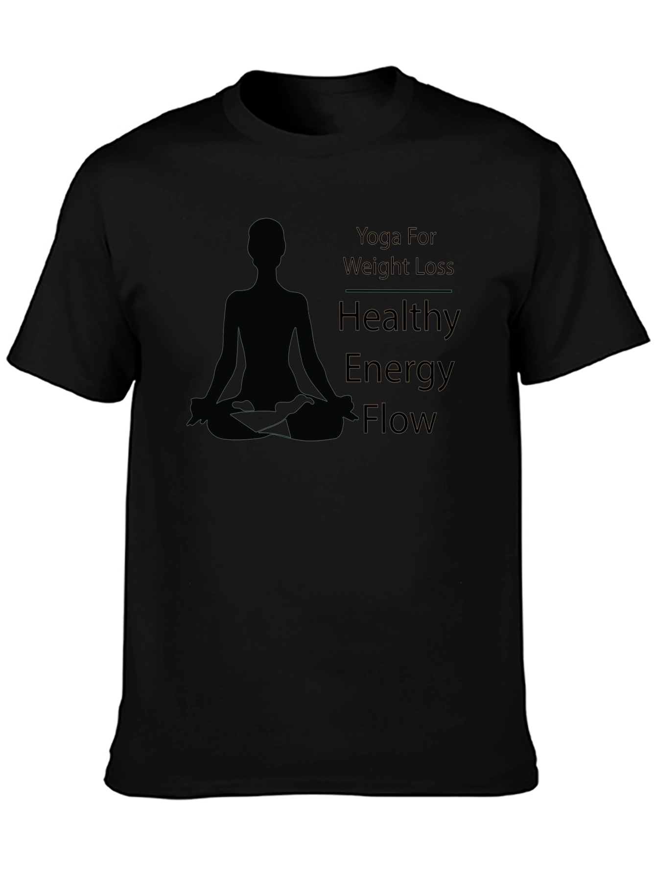 Yoga Weight Loss T-Shirt - Healthy Energy Flow