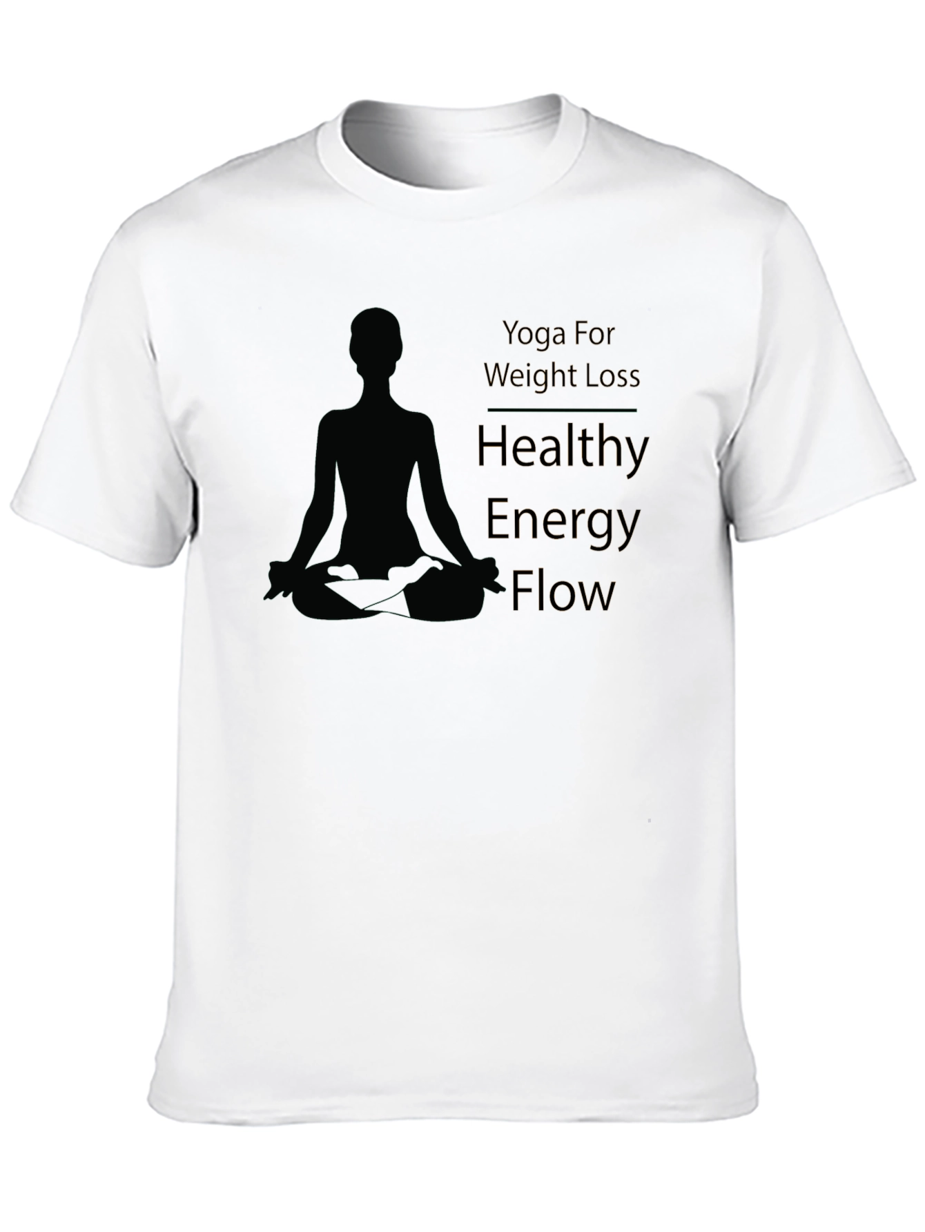 Yoga Weight Loss T-Shirt - Healthy Energy Flow