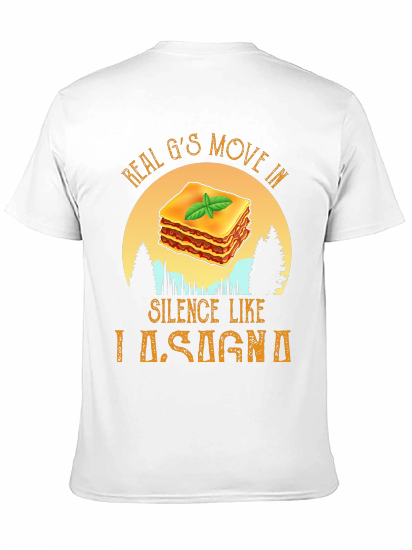 Real Gs Lasagna Black T-Shirt