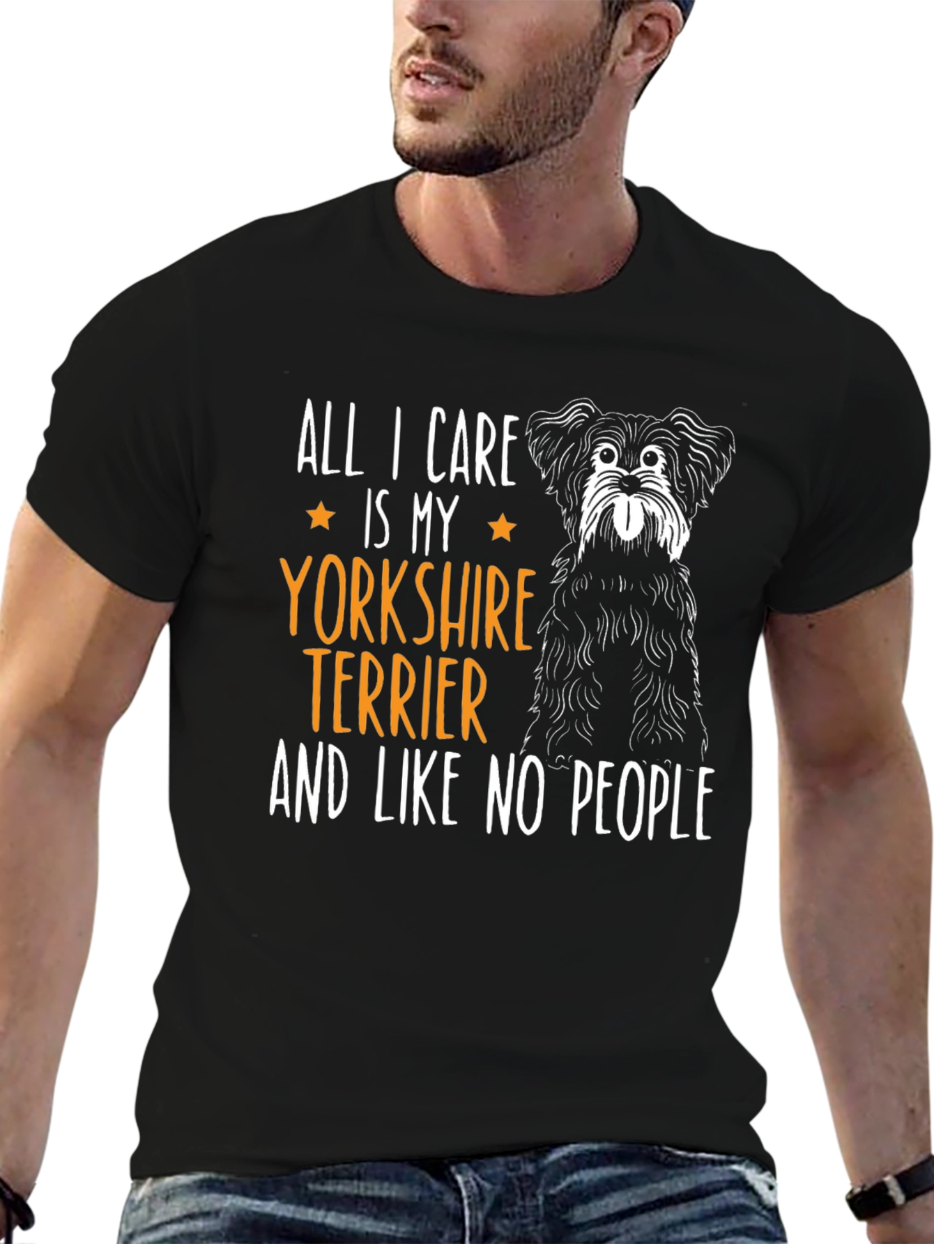 Yorkshire Terrier Dog Lover Graphic Tee