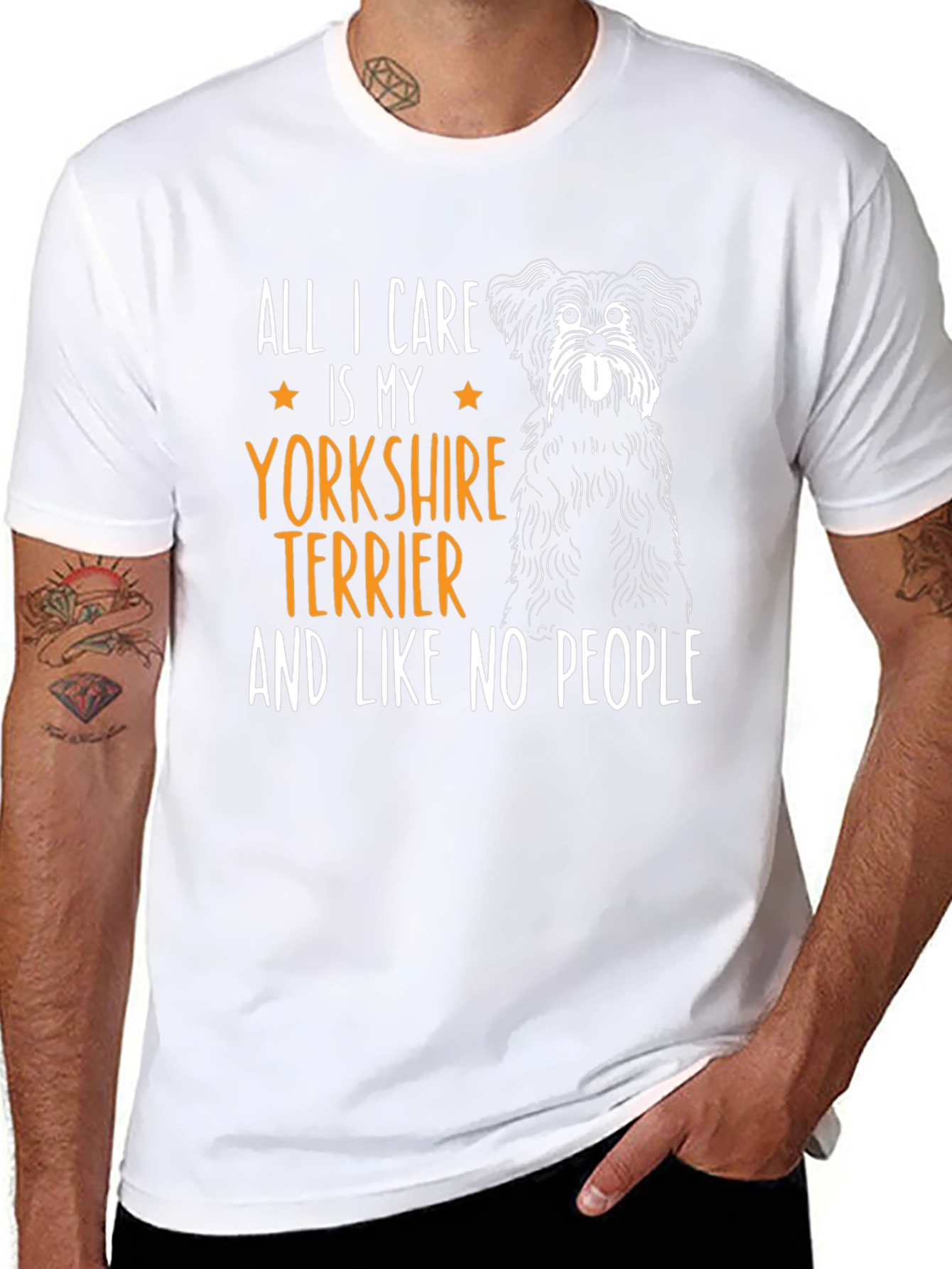 Yorkshire Terrier Dog Lover Graphic Tee
