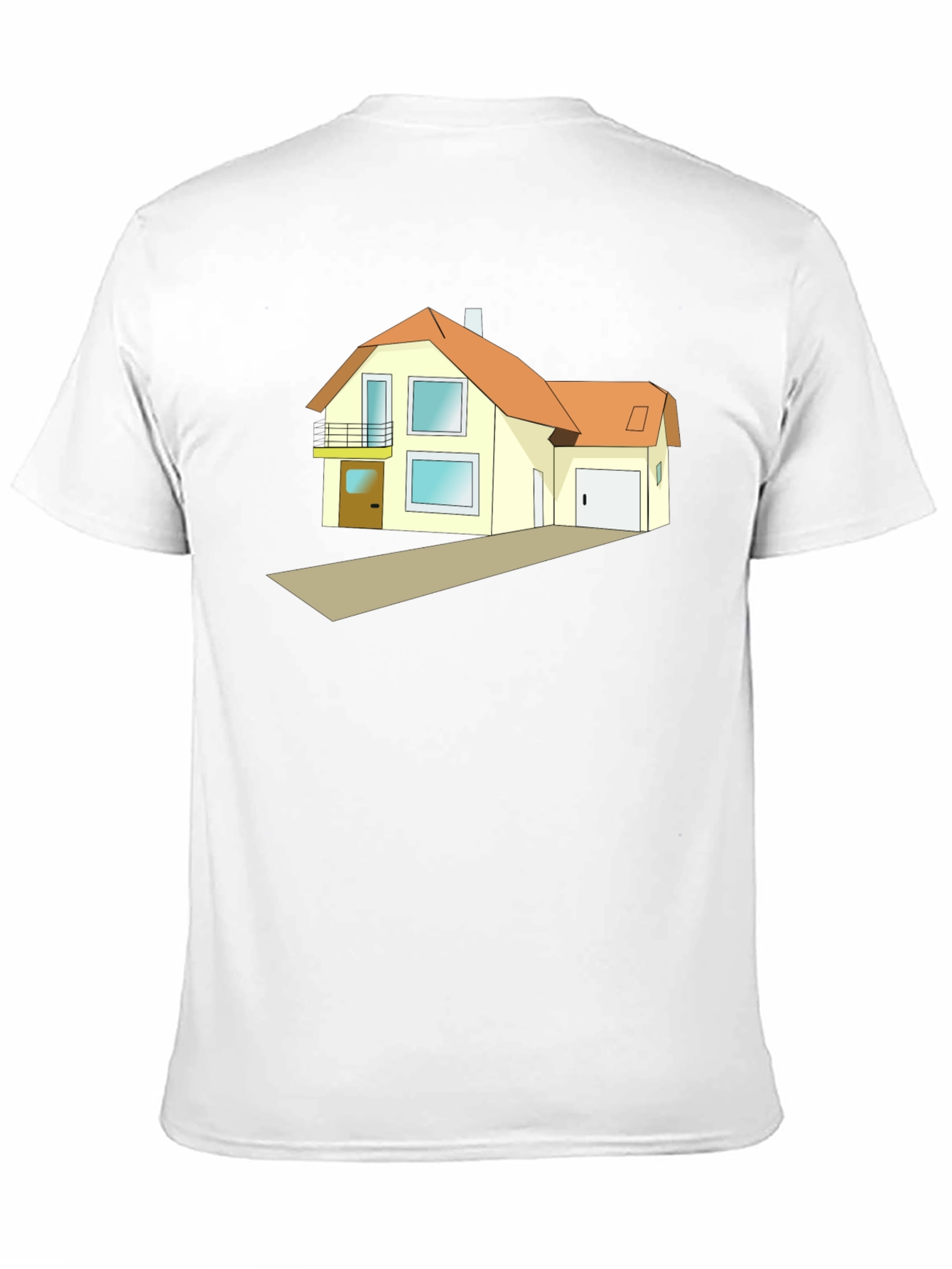 House Graphic Tee - Modern Homeowner Style
