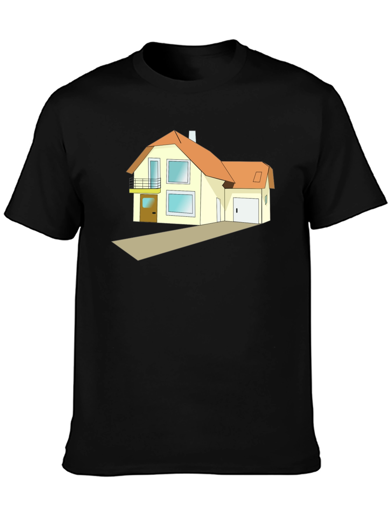 House Graphic Tee - Modern Homeowner Style