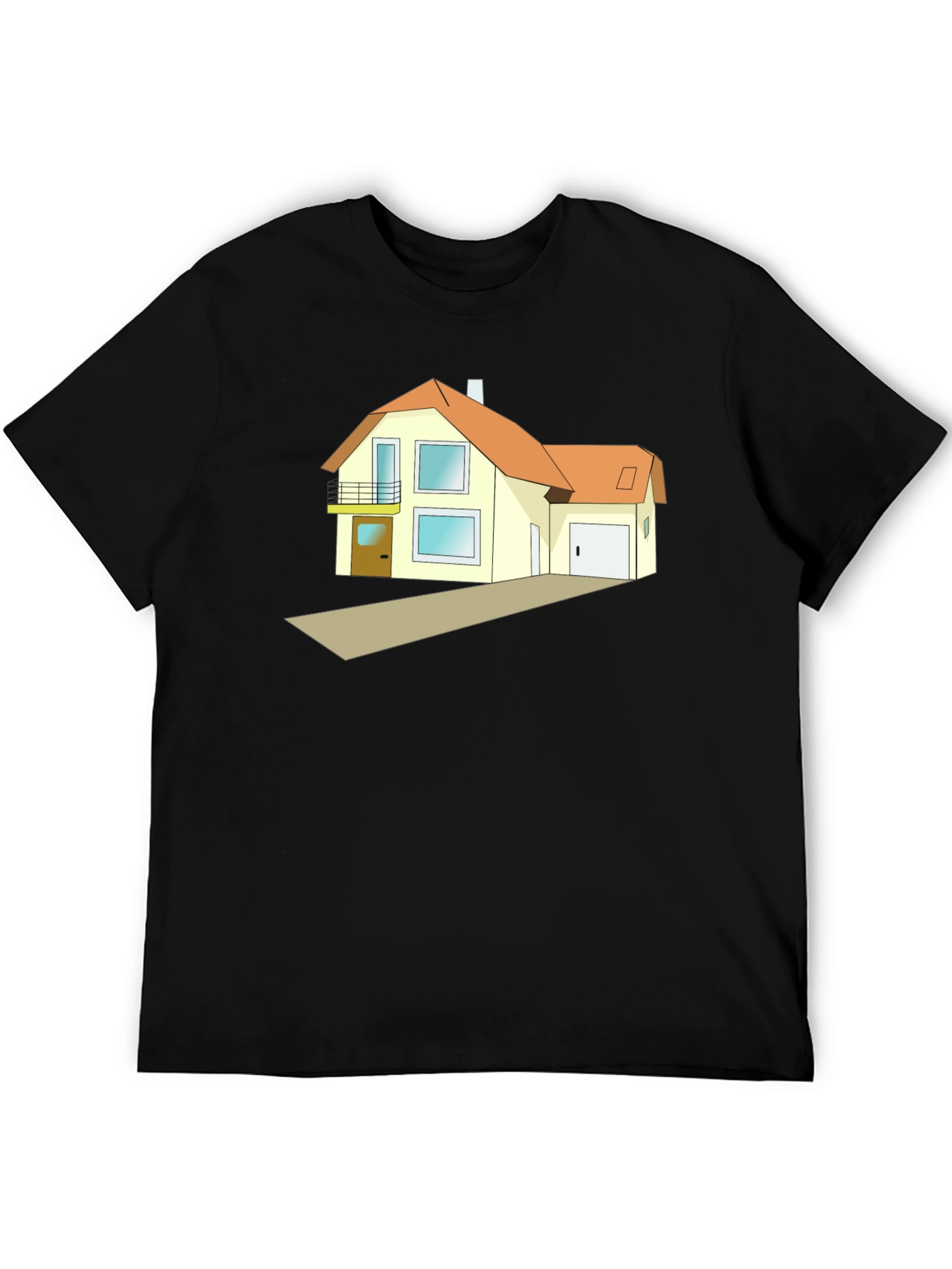 House Graphic Tee - Modern Homeowner Style