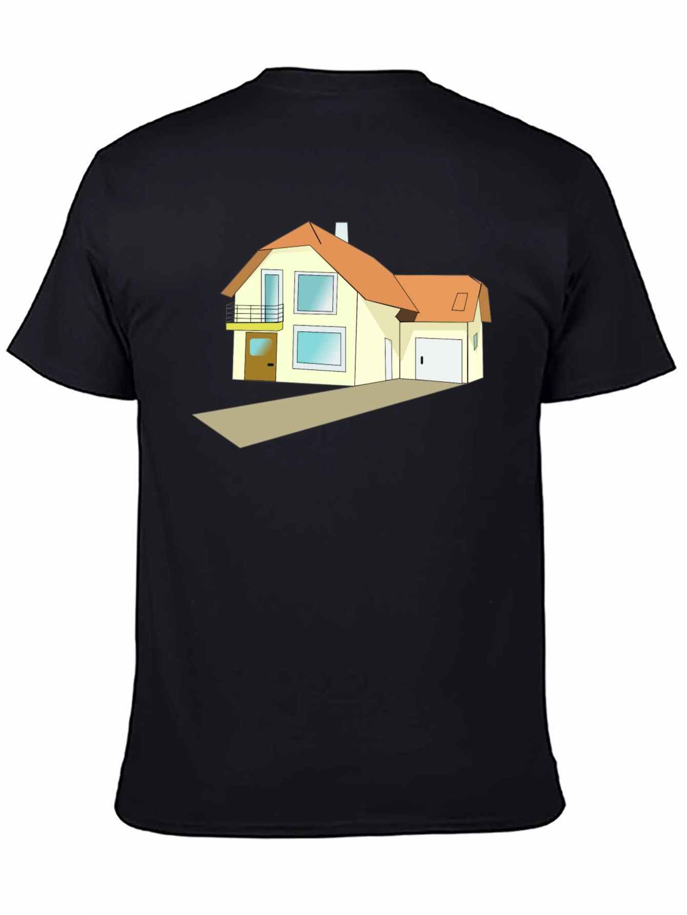 House Graphic Tee - Modern Homeowner Style