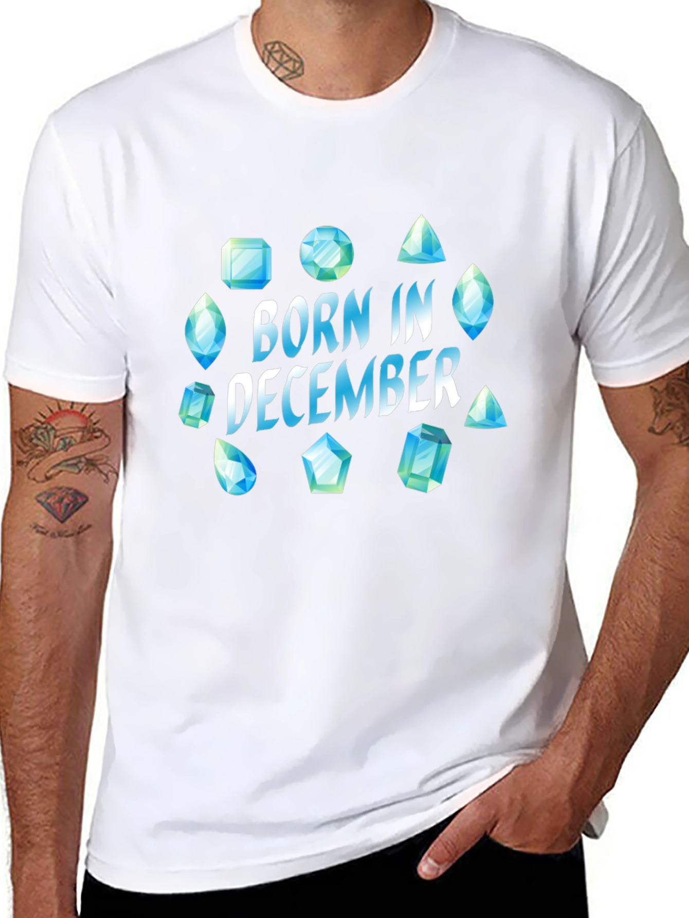 Born in December Gemstone T-Shirt