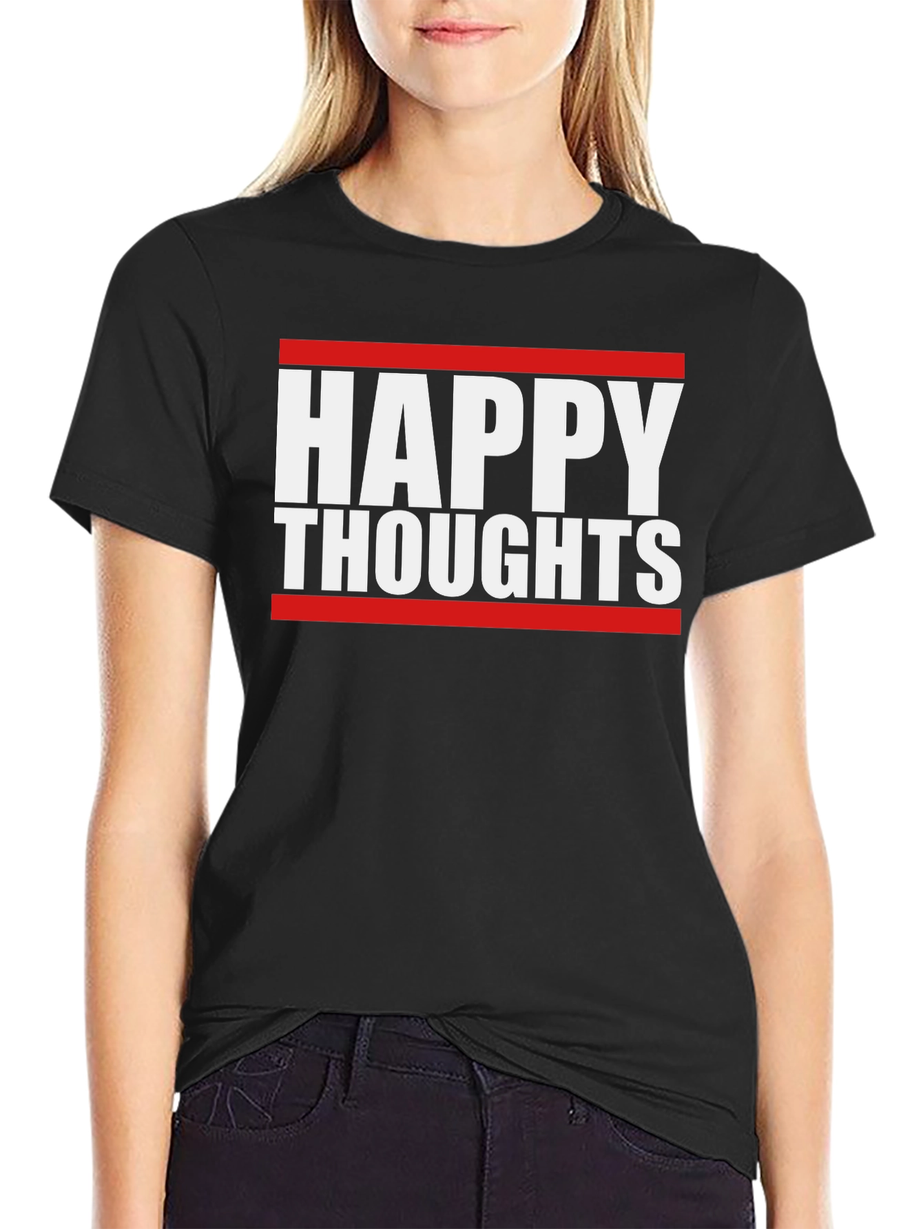 Happy Thoughts Graphic Tee - Comfort & Style