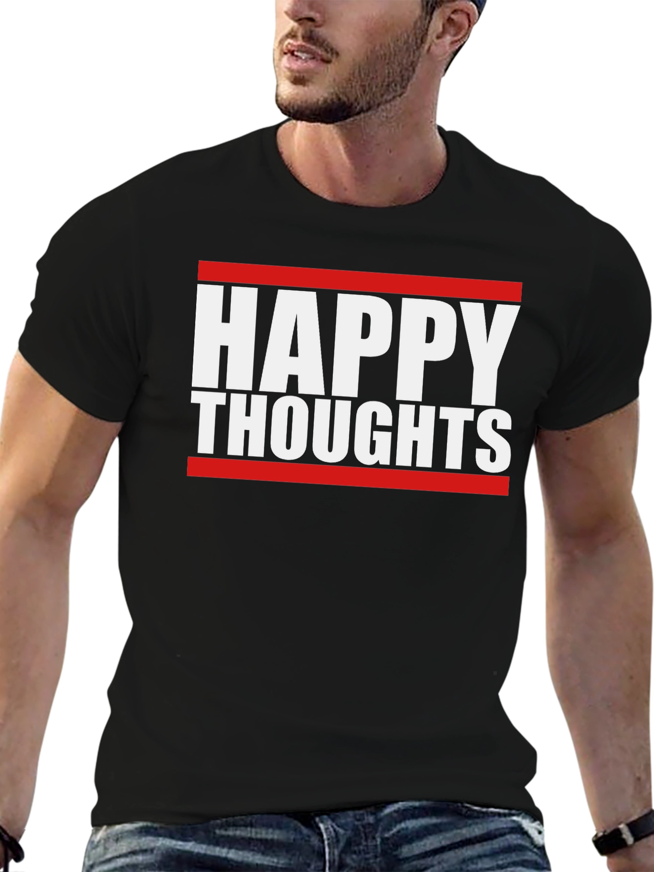 Happy Thoughts Graphic Tee - Comfort & Style