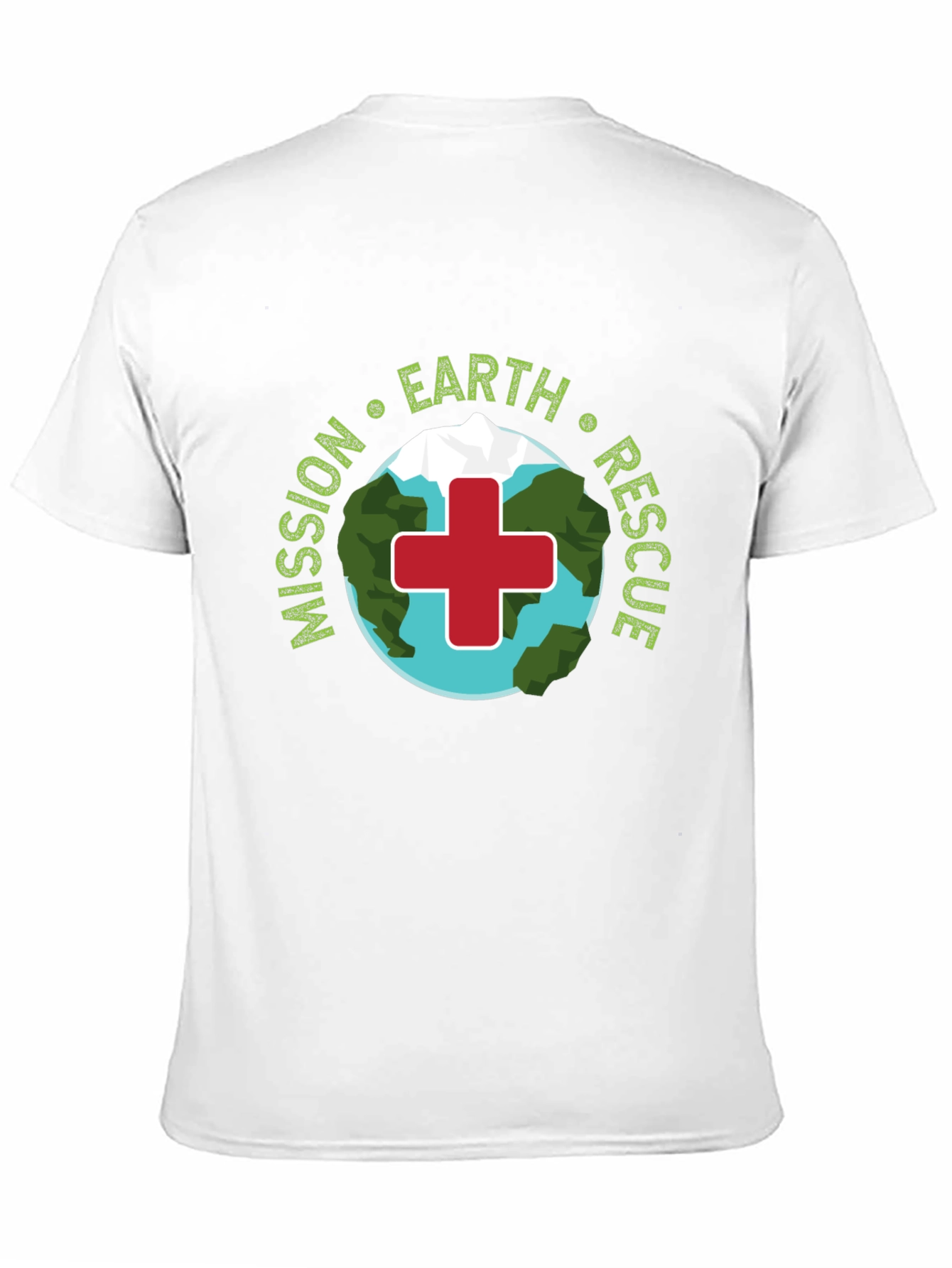 Mission Earth Rescue T-Shirt: Eco-Friendly Design