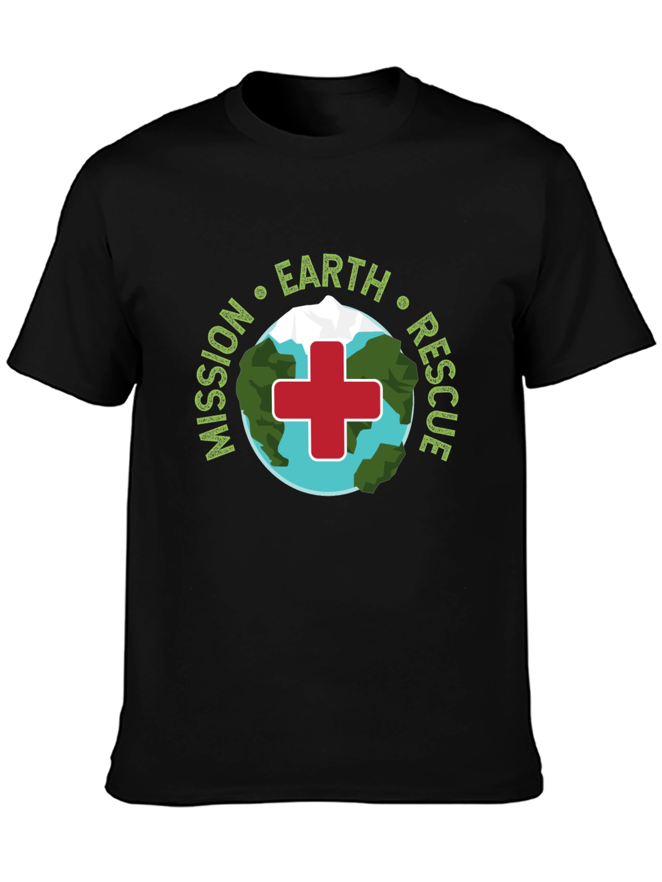 Mission Earth Rescue T-Shirt: Eco-Friendly Design