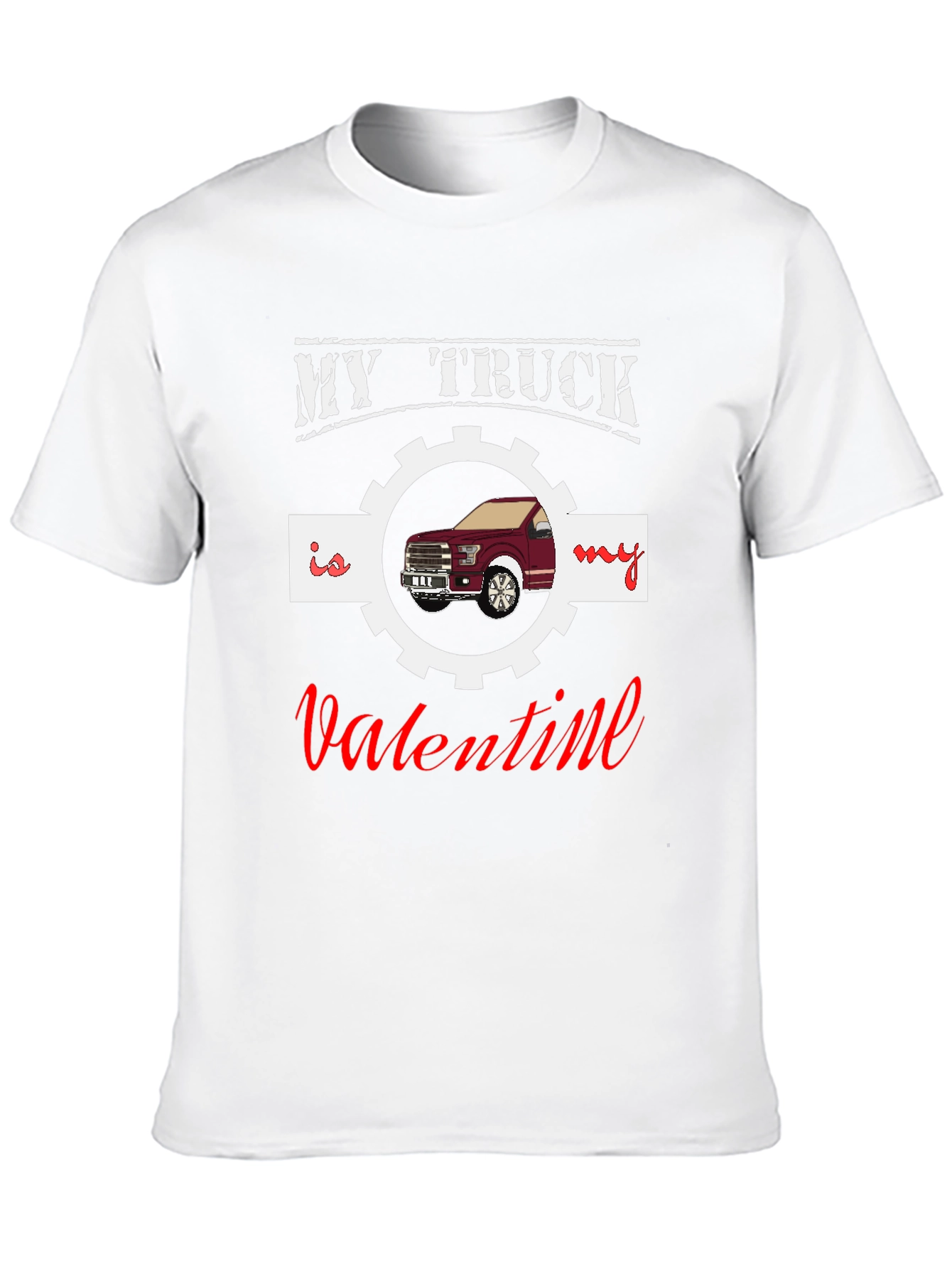 My Truck Is My Valentine Graphic Tee