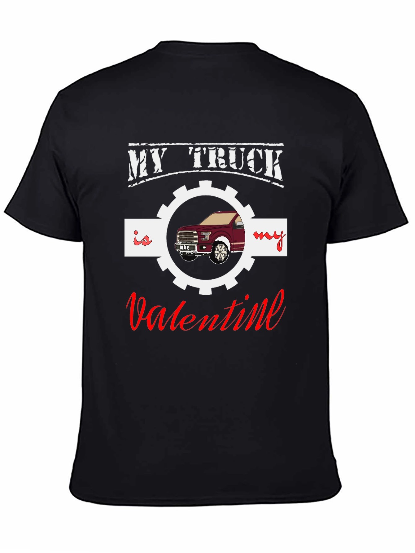 My Truck Is My Valentine Graphic Tee