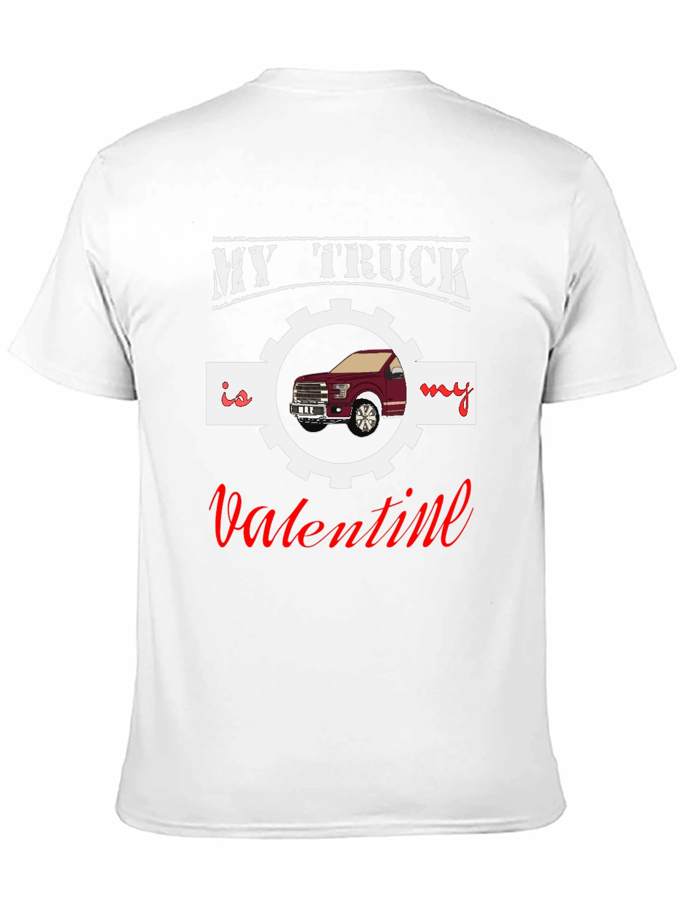 My Truck Is My Valentine Graphic Tee