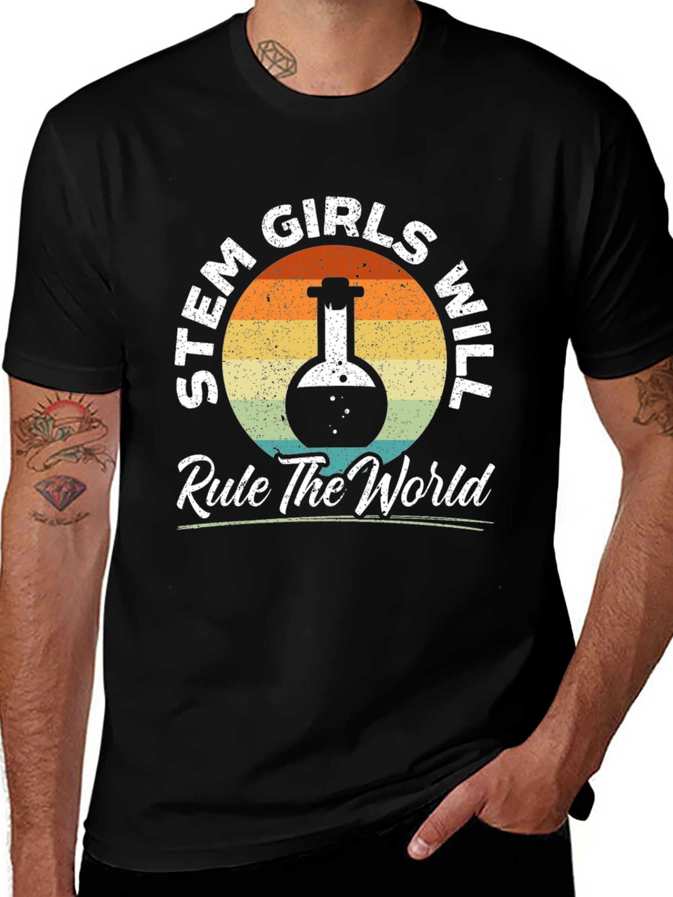 STEM Girls Will Rule The World T-Shirt