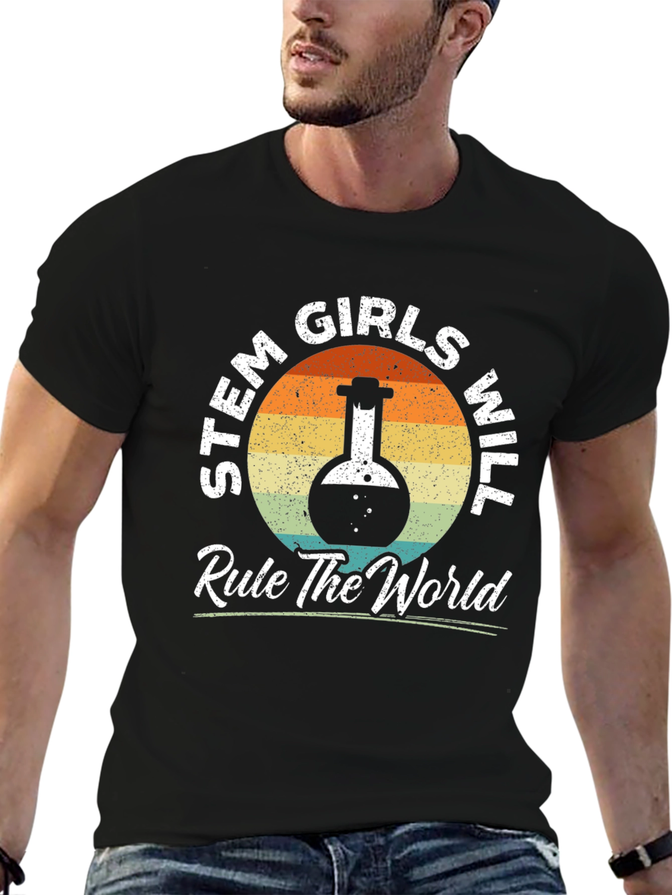STEM Girls Will Rule The World T-Shirt