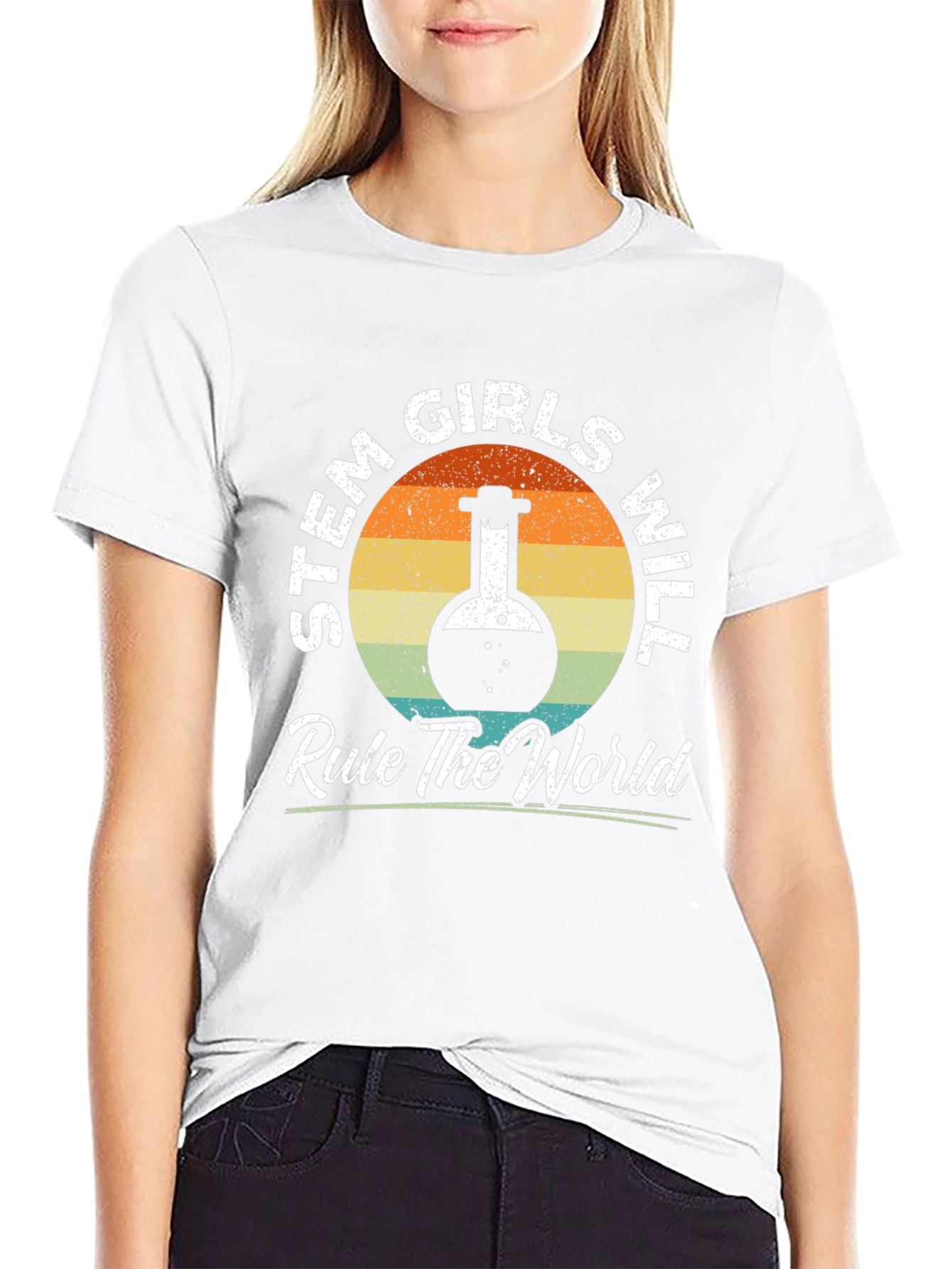 STEM Girls Will Rule The World T-Shirt