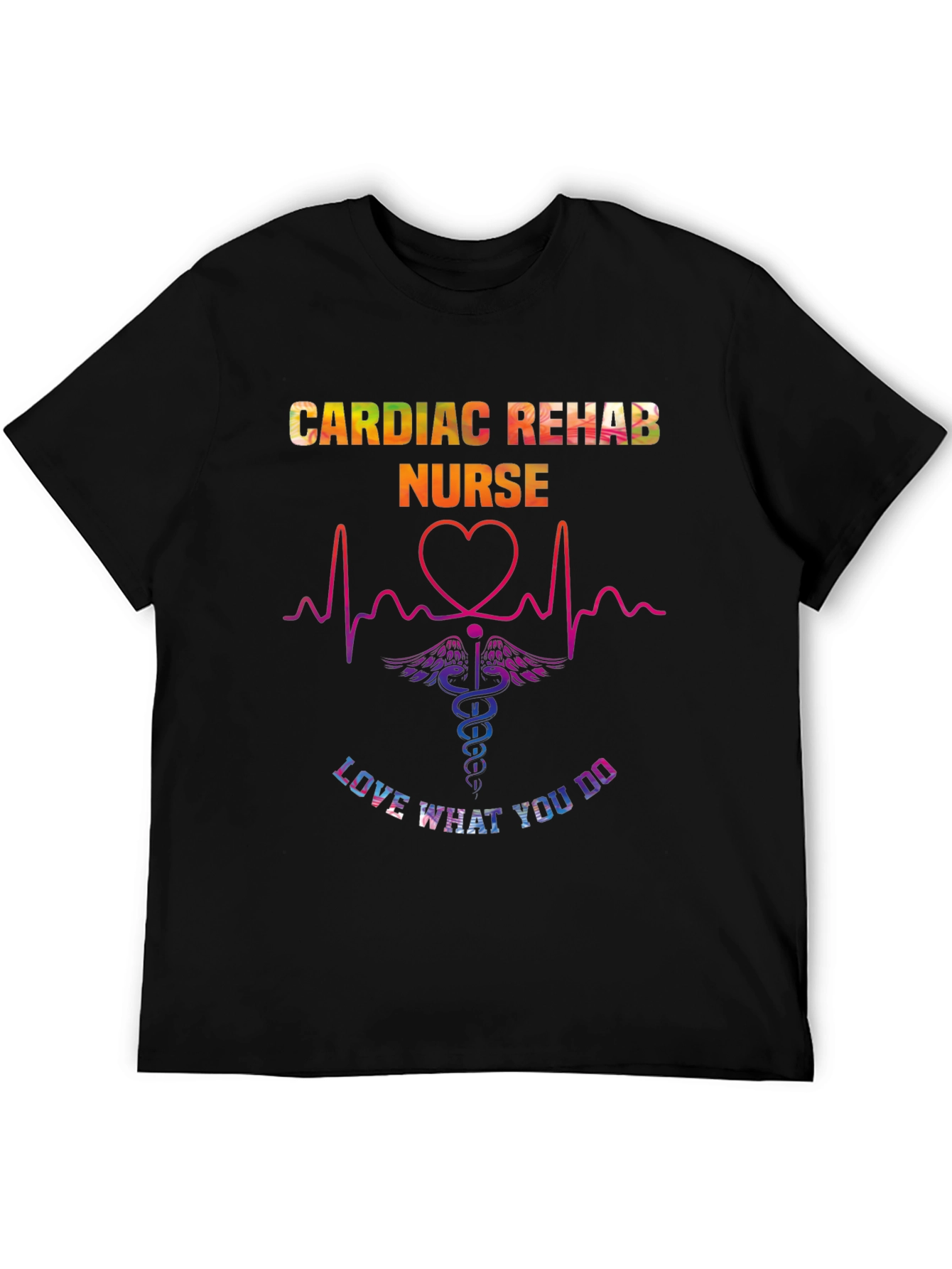 Cardiac Rehab Nurse Graphic T-Shirt