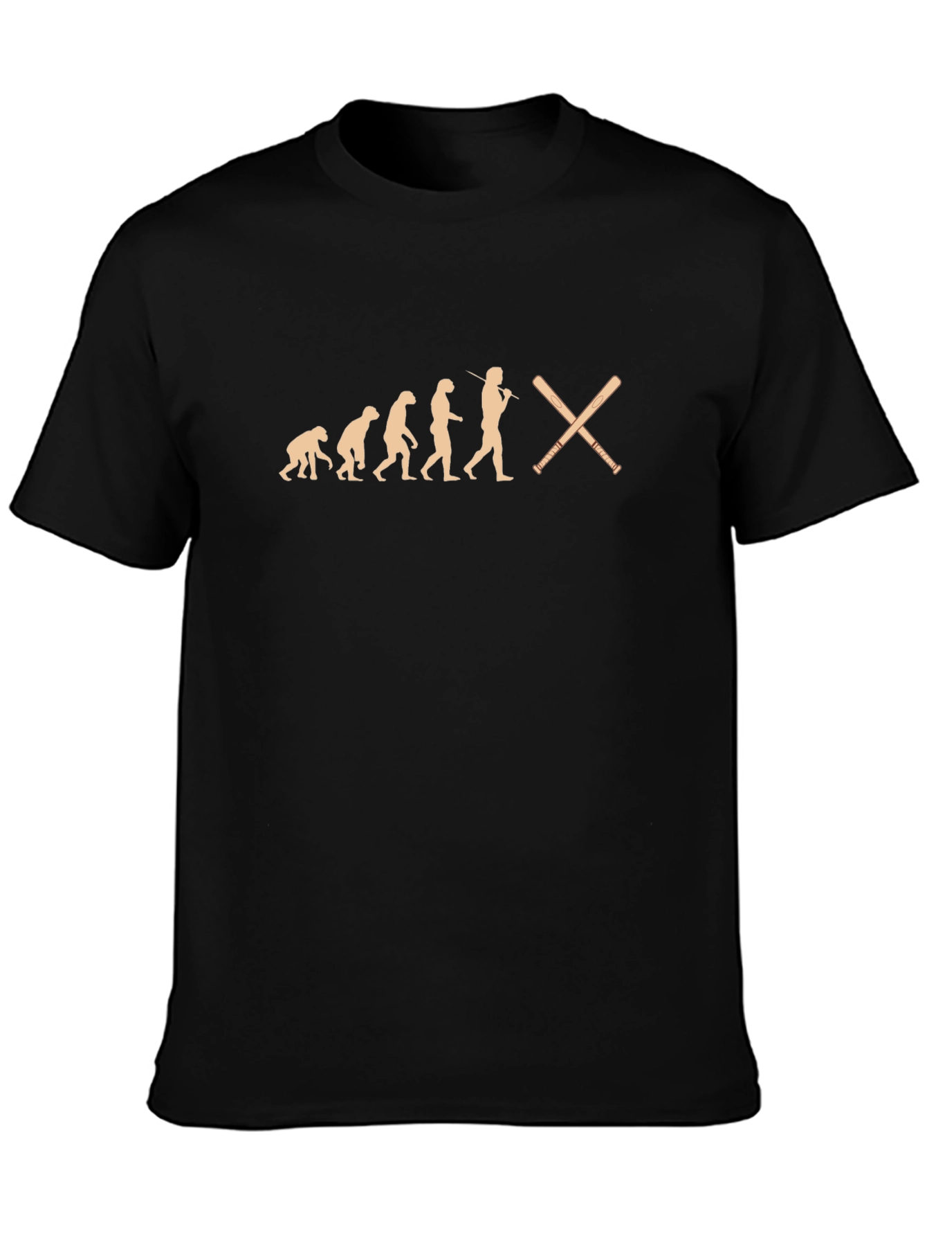 Evolution of Baseball T-Shirt