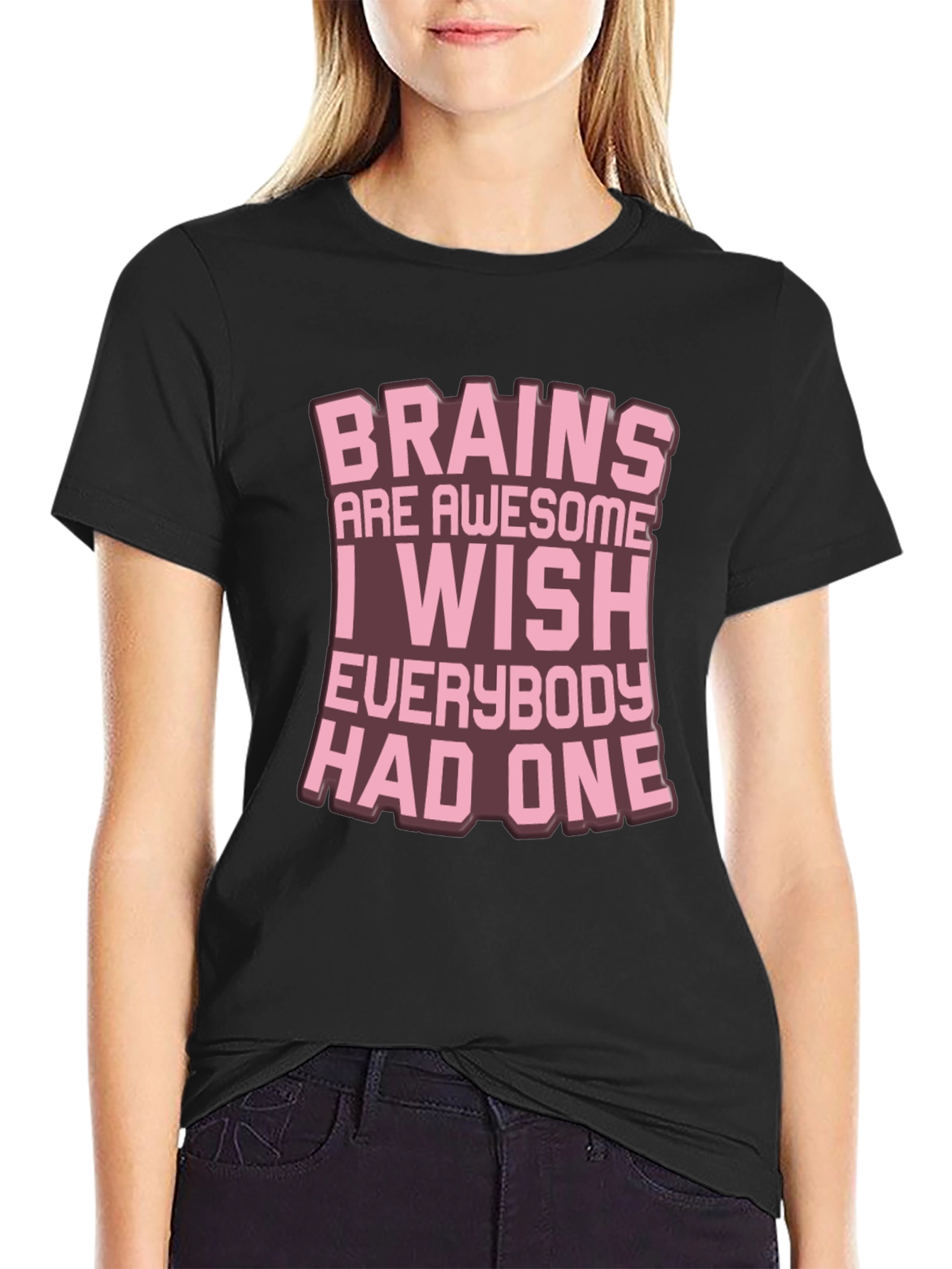 Brains Are Awesome Graphic Tee