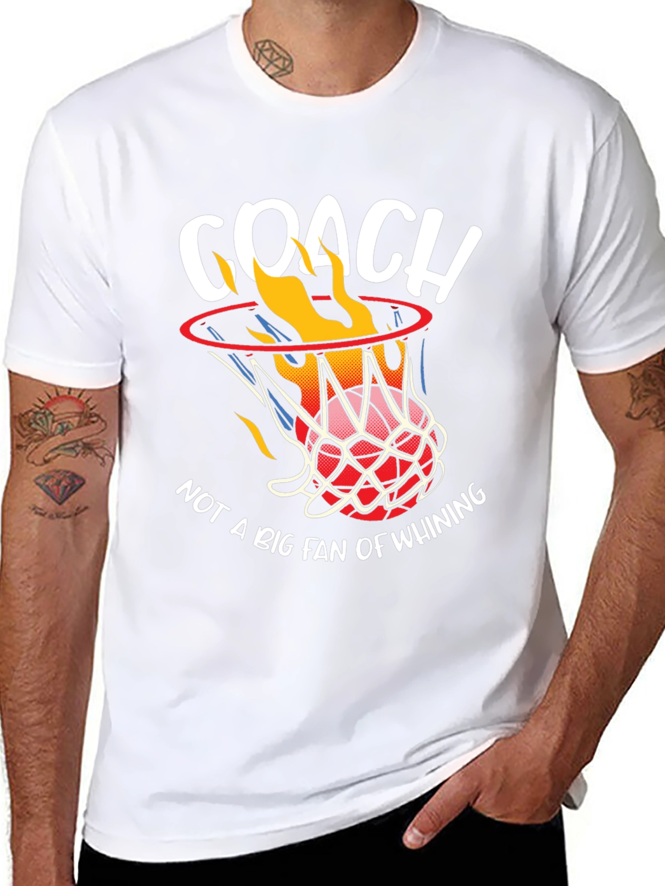 Coach Not a Fan Whining T-Shirt