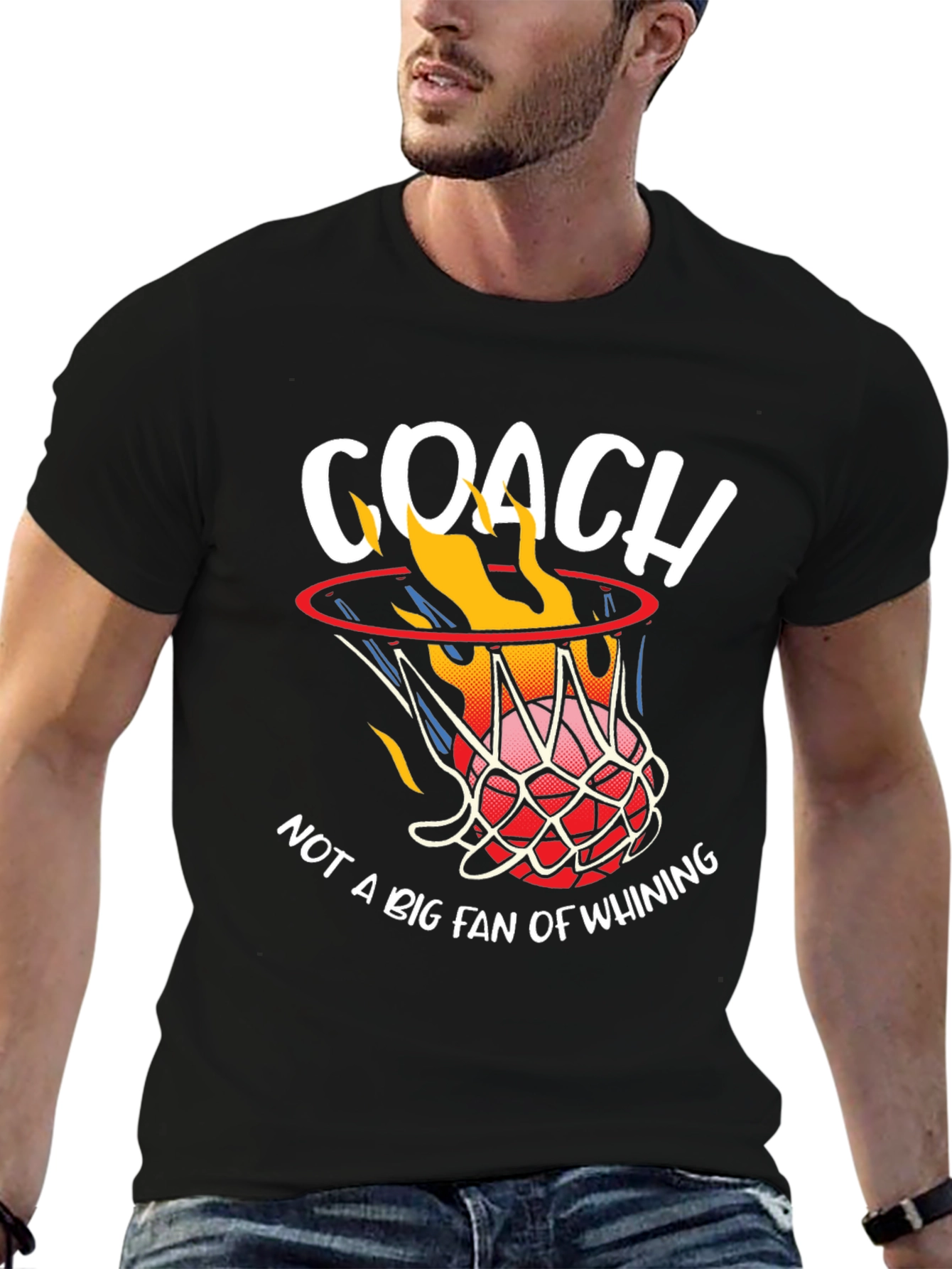 Coach Not a Fan Whining T-Shirt